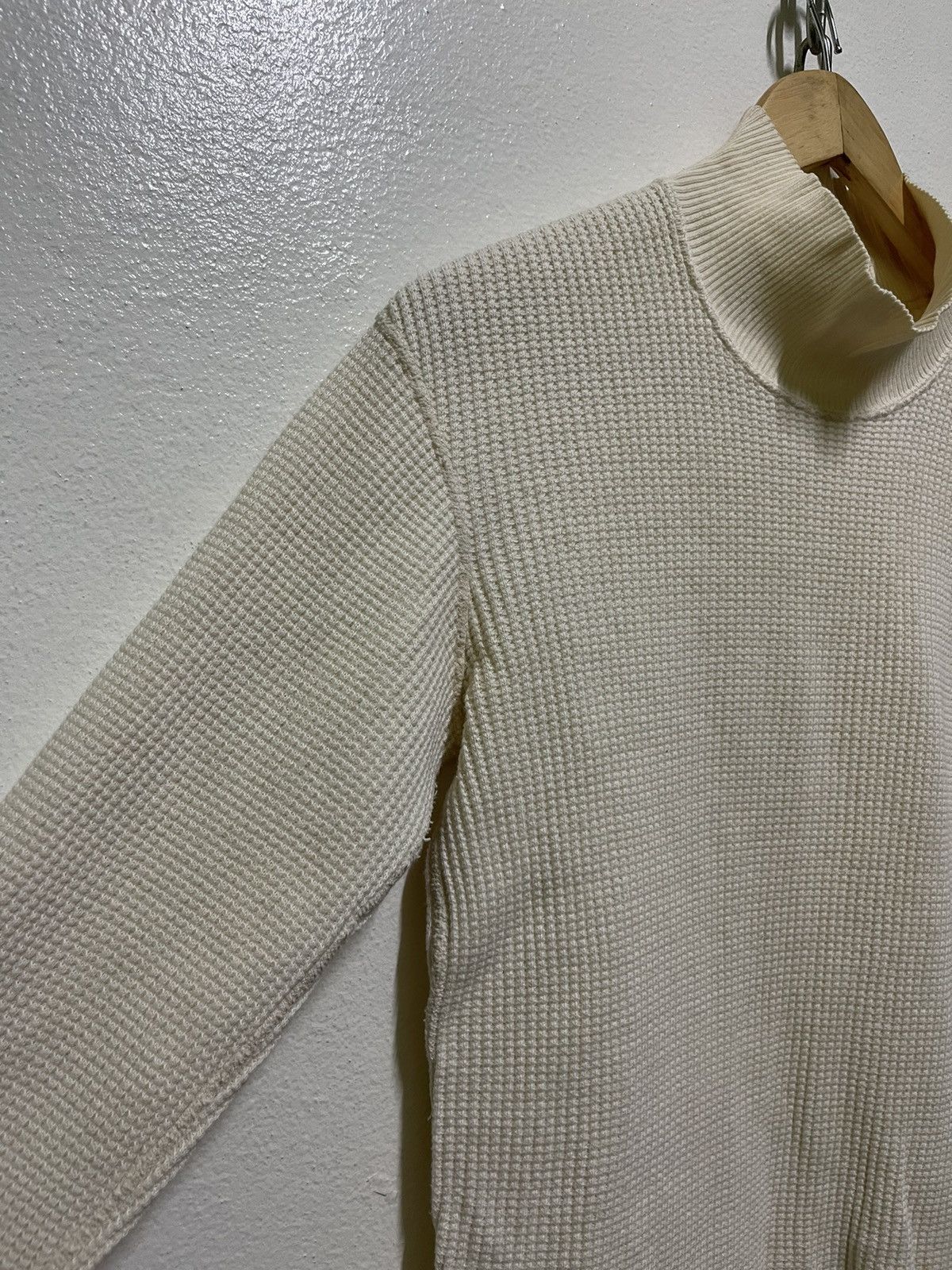 Japanese Brand Kaptain Sunshine Waffle Jumper Size XS / US 0-2 / IT 36-38 - 2 Thumbnail