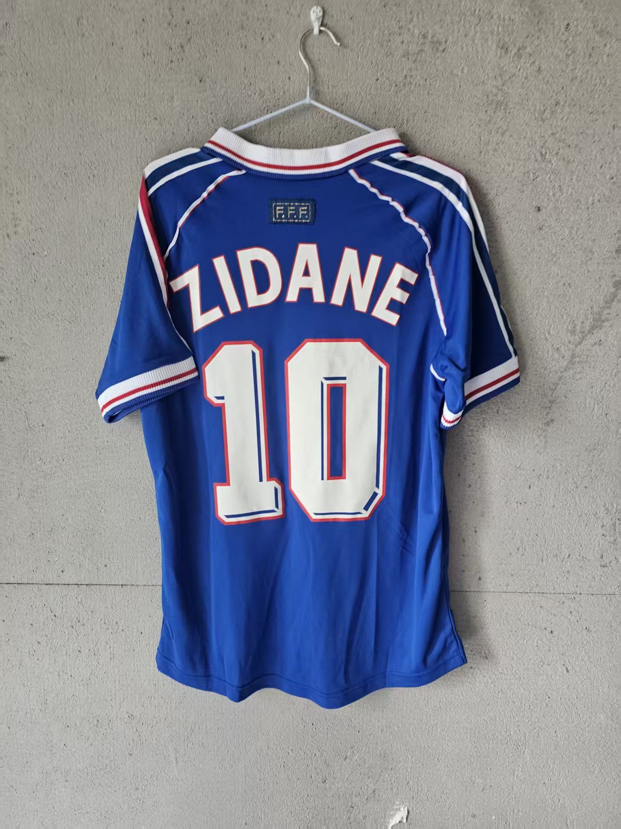 Other 1998 France #10 Zidane Jersey Blue Size US S / EU 44-46 / 1 - 2 Thumbnail