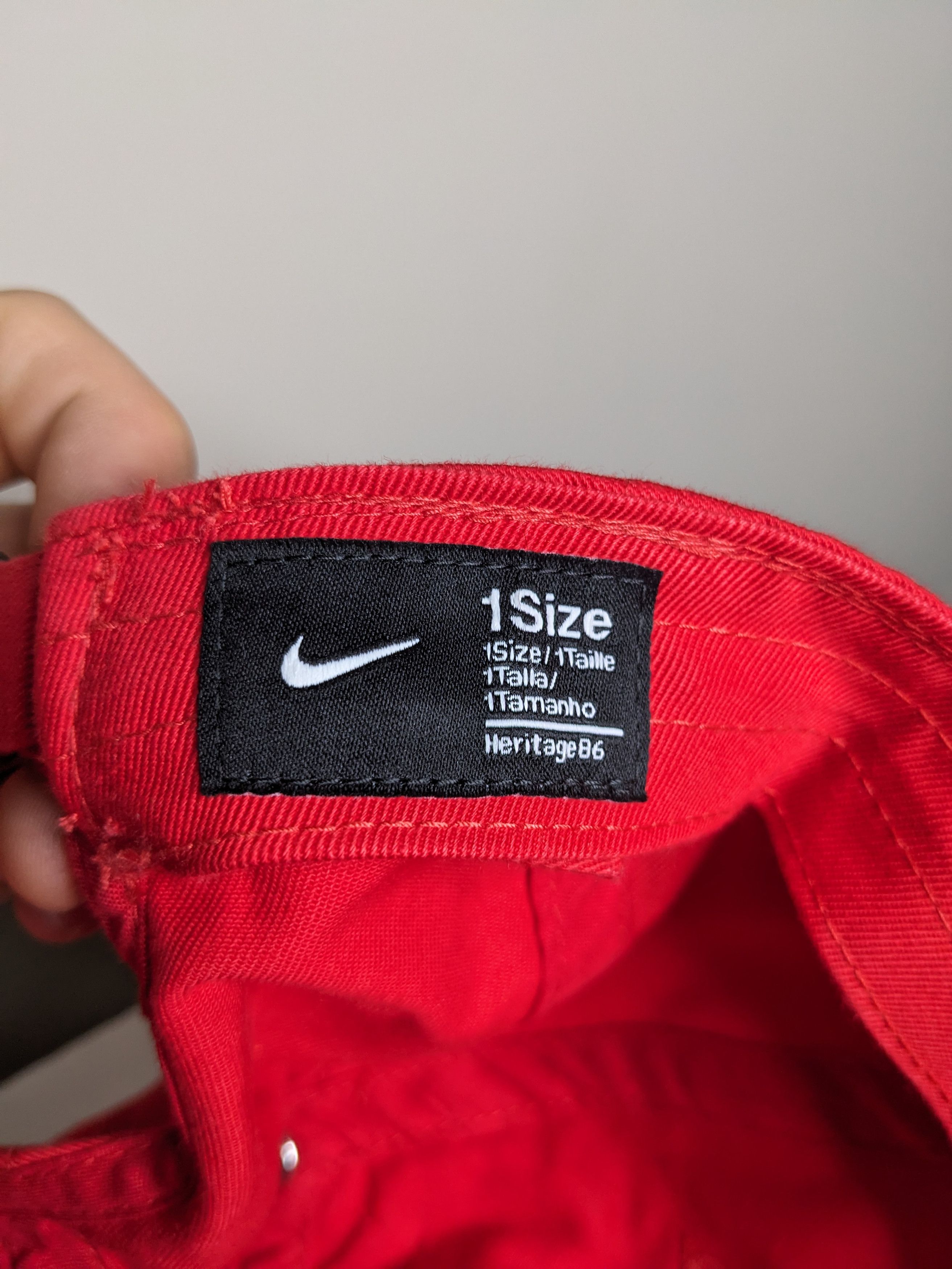 Nike Nike Team Canada Soccer Heritage86 Strapback Cap Hat 1Size Size ONE SIZE - 9 Thumbnail