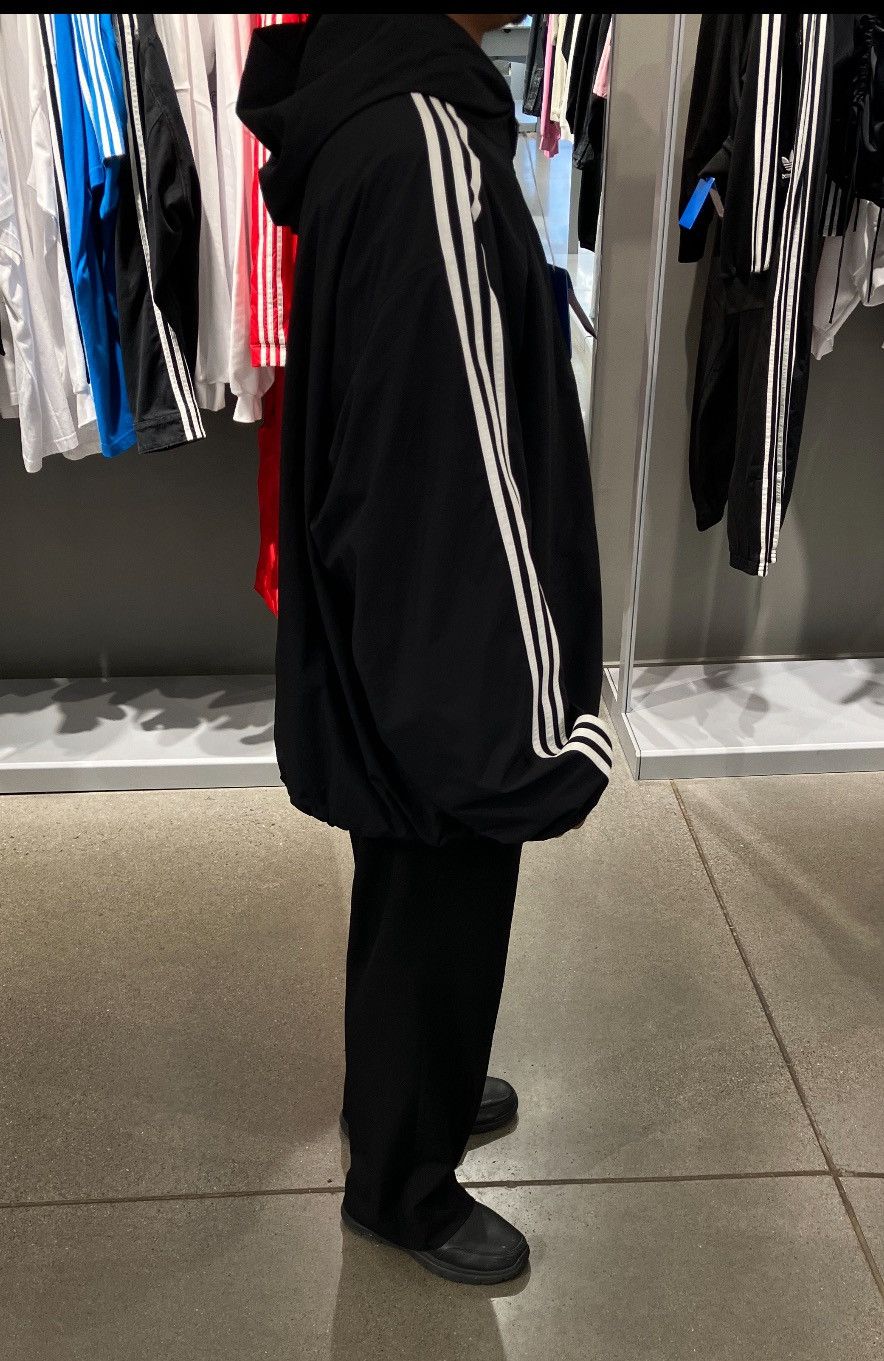 Balenciaga Balenciaga x Adidas Hooded Nylon Tracksuit Jacket Size US M / EU 48-50 / 2 - 6 Thumbnail