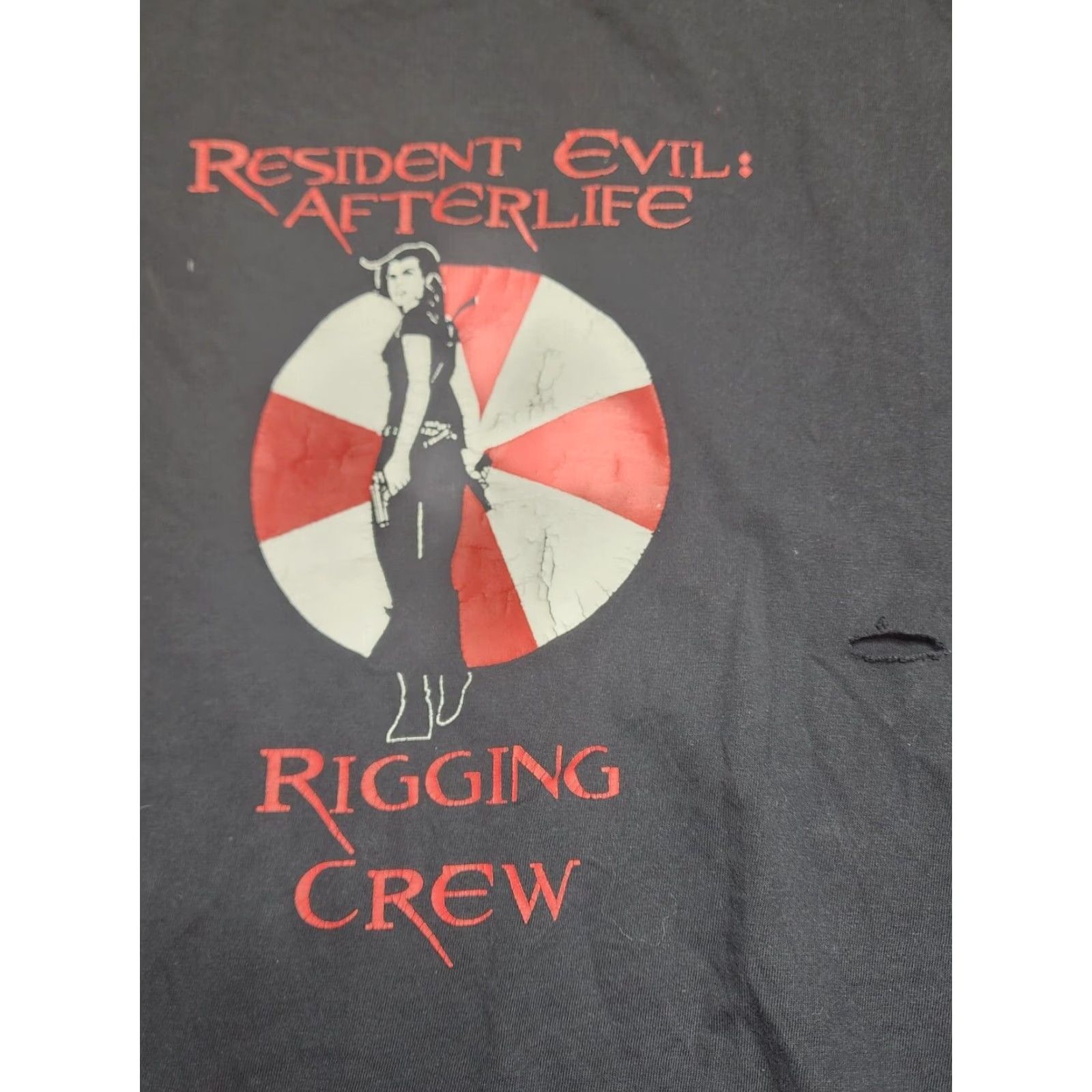 Vintage VINTAGE Resident Evil Afterlife Logo T-Shirt Men 2XL Black Horror Movie Game Graphic Size US XXL / EU 58 / 5 - 5 Thumbnail