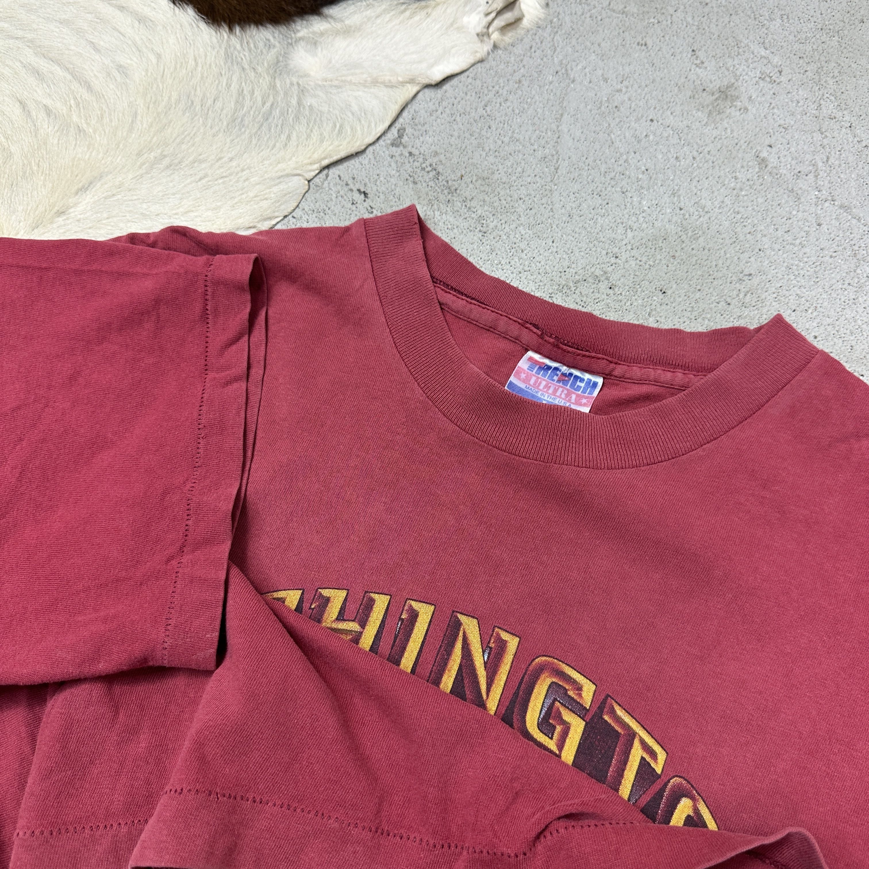 Vintage Vintage Streetwear Oversize Washington Redskins T-shirt 90s Size US L / EU 52-54 / 3 - 3 Thumbnail