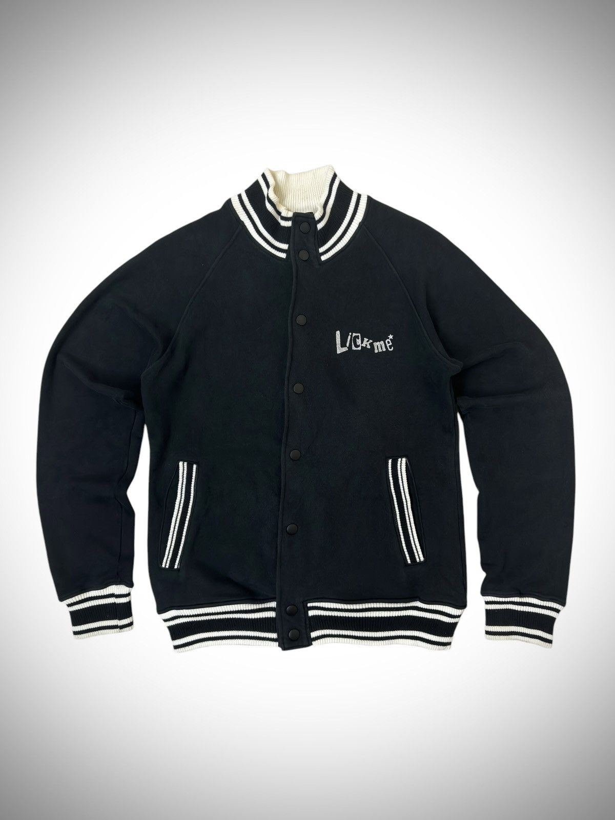 Hysteric Glamour 2000’s Hysteric Glamour - LICKME* Varsity Jacket Size US M / EU 48-50 / 2 - 1 Thumbnail