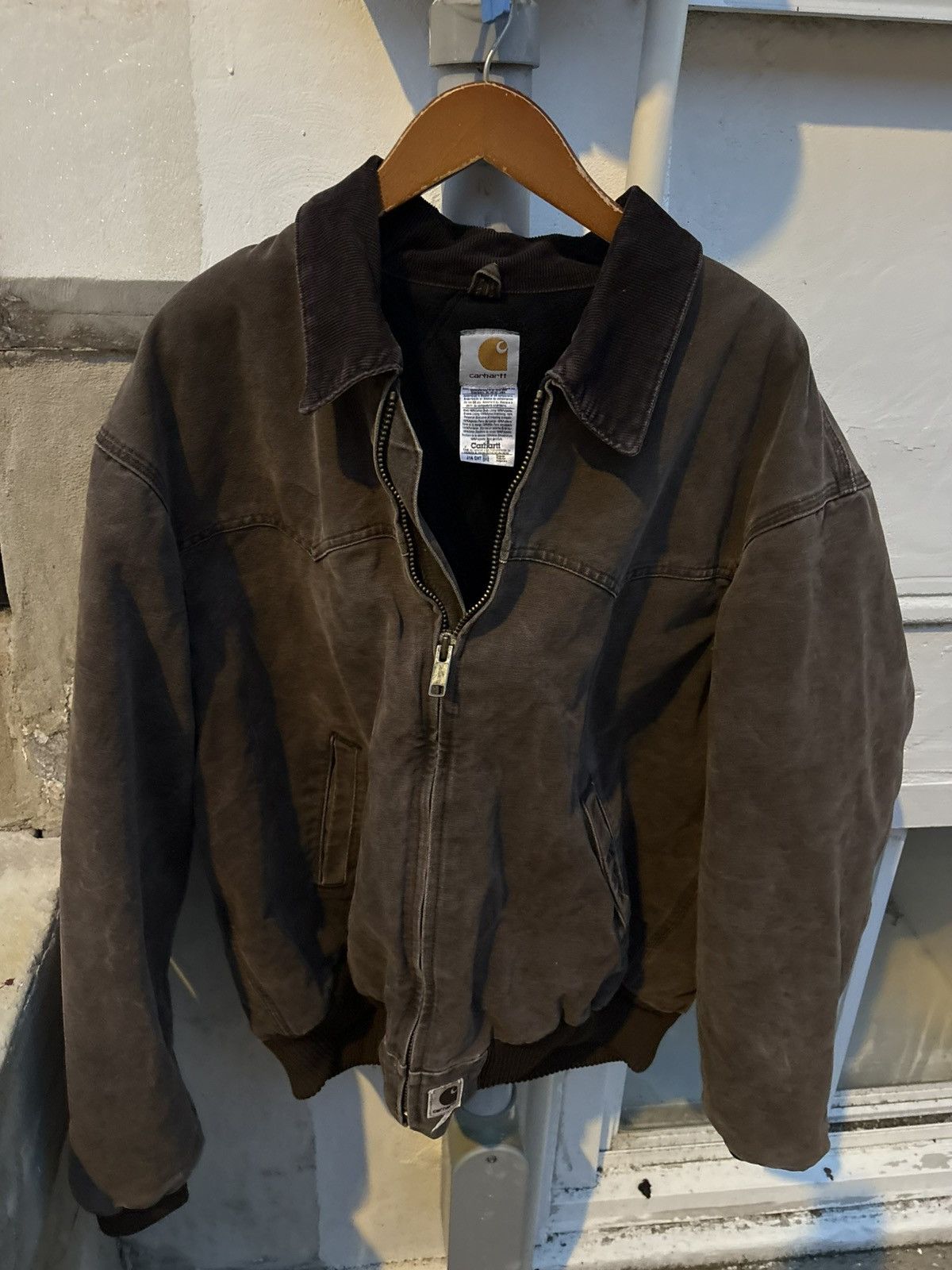Carhartt Vintage 90s Carhartt J14 CHT Santa Fe Men's Jacket Brown XXl Size US XL / EU 56 / 4 - 3 Thumbnail
