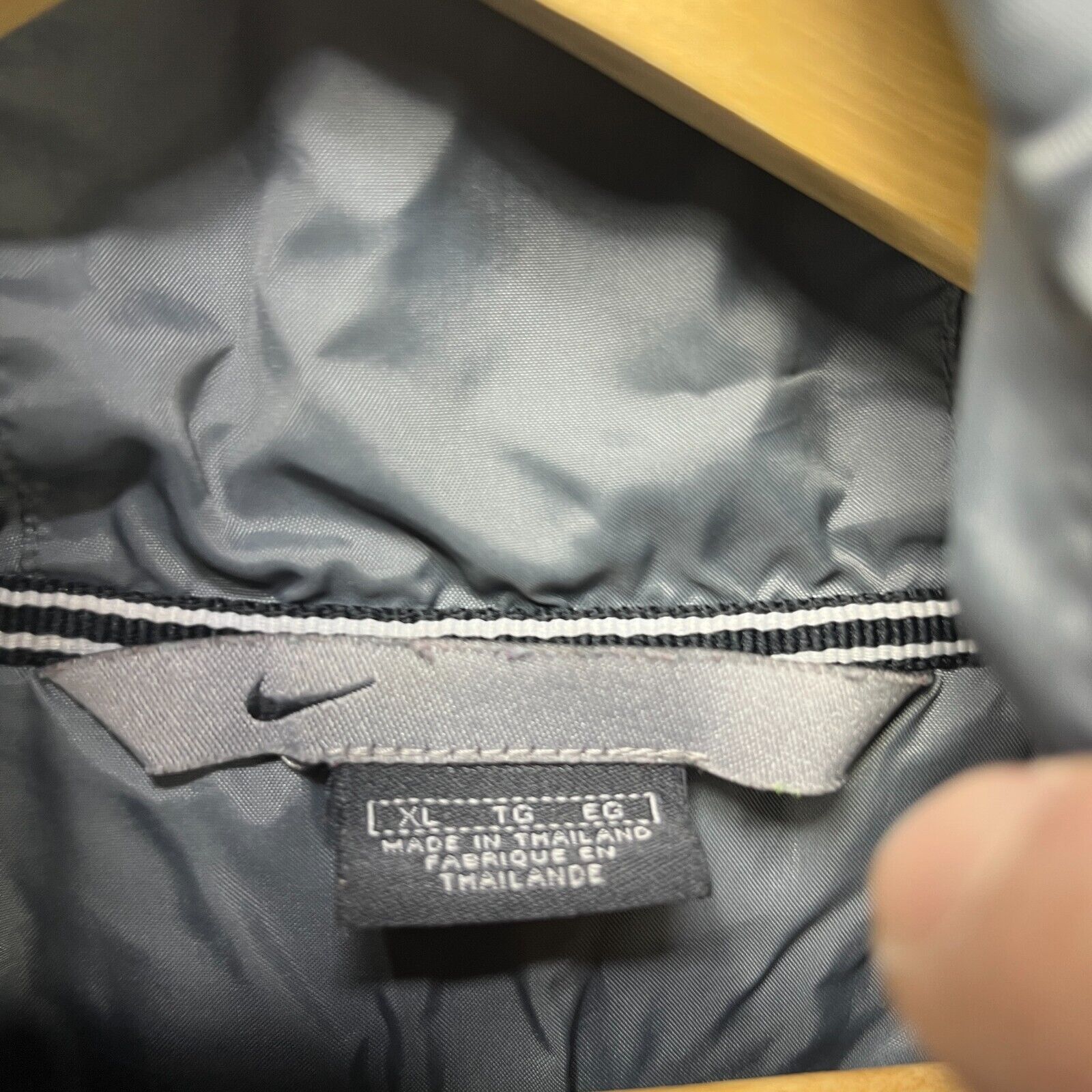 Nike × Vintage Vintage Y2K Nike Hooded Windbreaker Jacket Size XL Size US XL / EU 56 / 4 - 5 Thumbnail