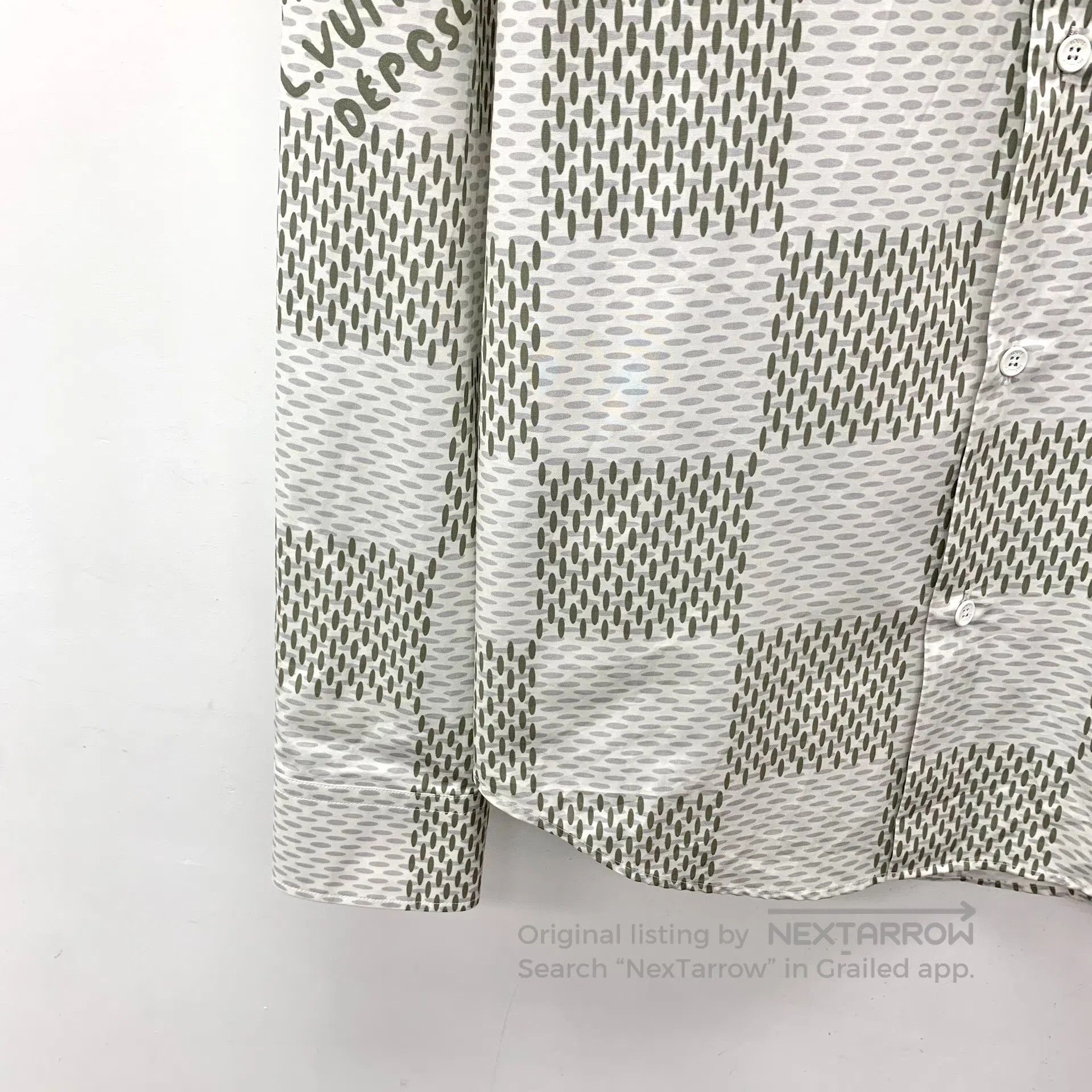 Louis Vuitton Louis Vuitton Contrast color checkerboard cotton lapel sin Size US XL / EU 56 / 4 - 4 Thumbnail