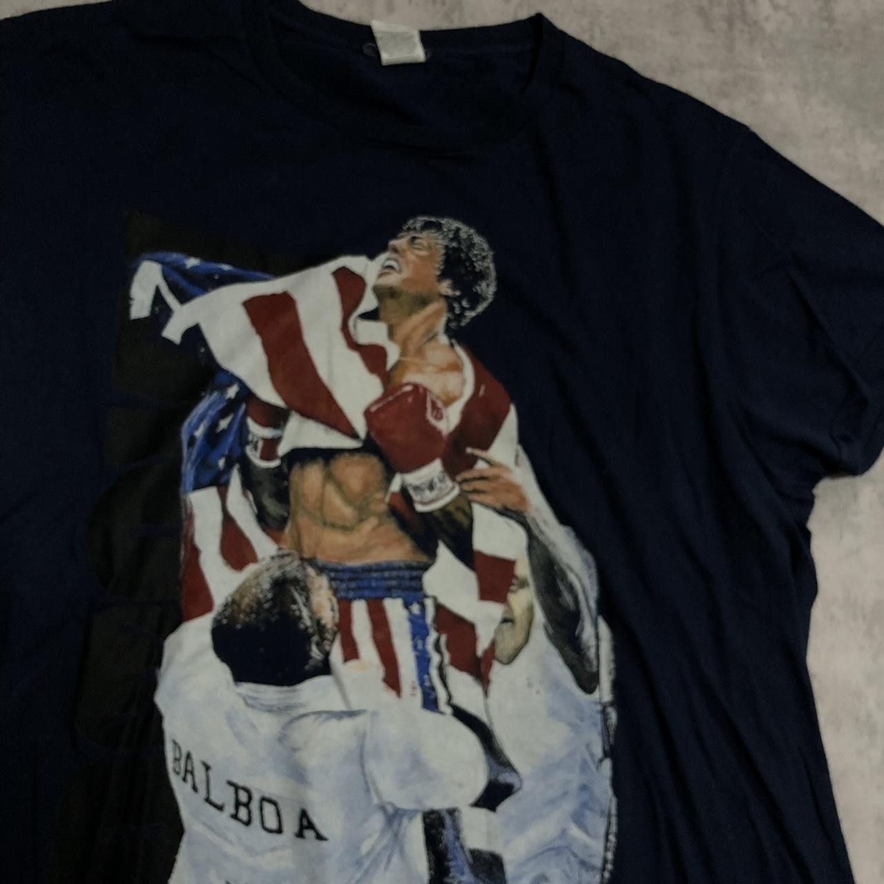 Fruit Of The Loom 1980s Fruit of the Loom Muhammad Ali graphic tee boxing Size US L / EU 52-54 / 3 - 2 Thumbnail
