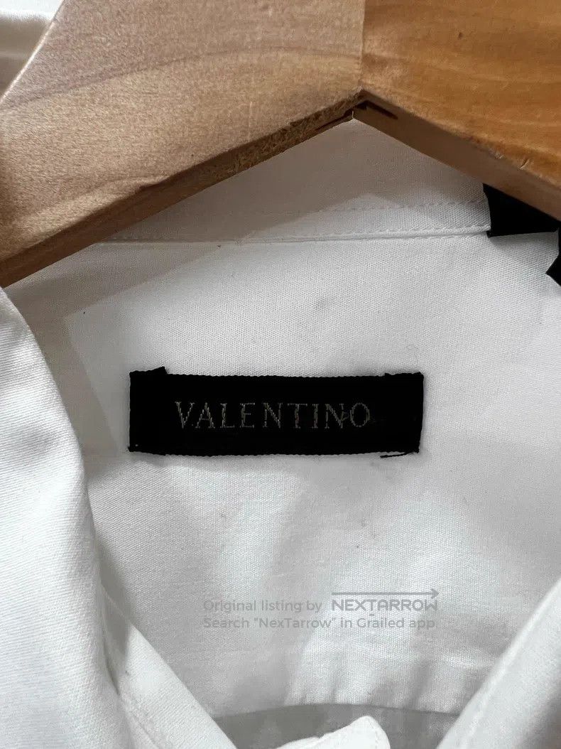 Valentino Valentino Court-style shirt Size L / US 10 / IT 46 - 4 Thumbnail