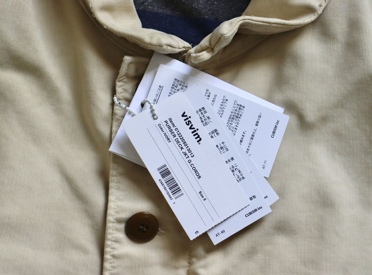 Visvim Visvim 22aw Purser Deck Jkt G.Cords ，size5！ Size US XXL / EU 58 / 5 - 2 Thumbnail