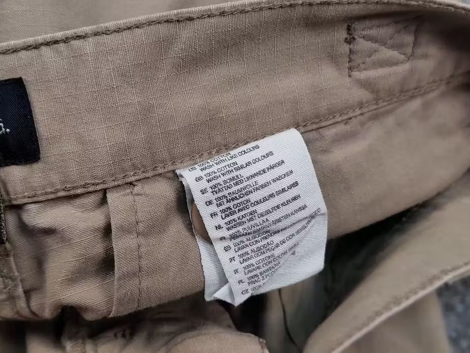 Japanese Brand Vintage 90's Military Ripstop Japan Beige Cargo Pants Size US 32 / EU 48 - 20 Thumbnail