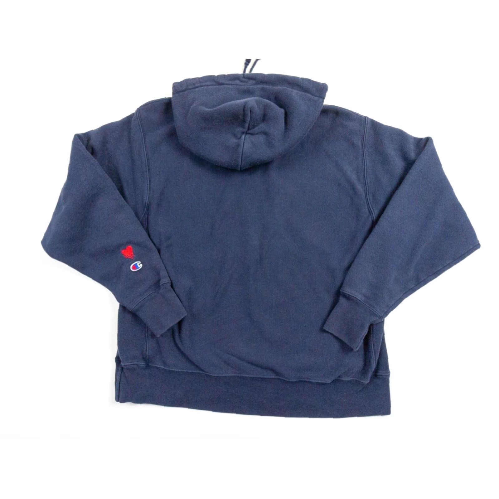 Emotionally Unavailable Emotionally Unavailable Hoodie Champion Reverse Weave Adult Large Blue Pullover Fleece Mens Size US L / EU 52-54 / 3 - 4 Thumbnail
