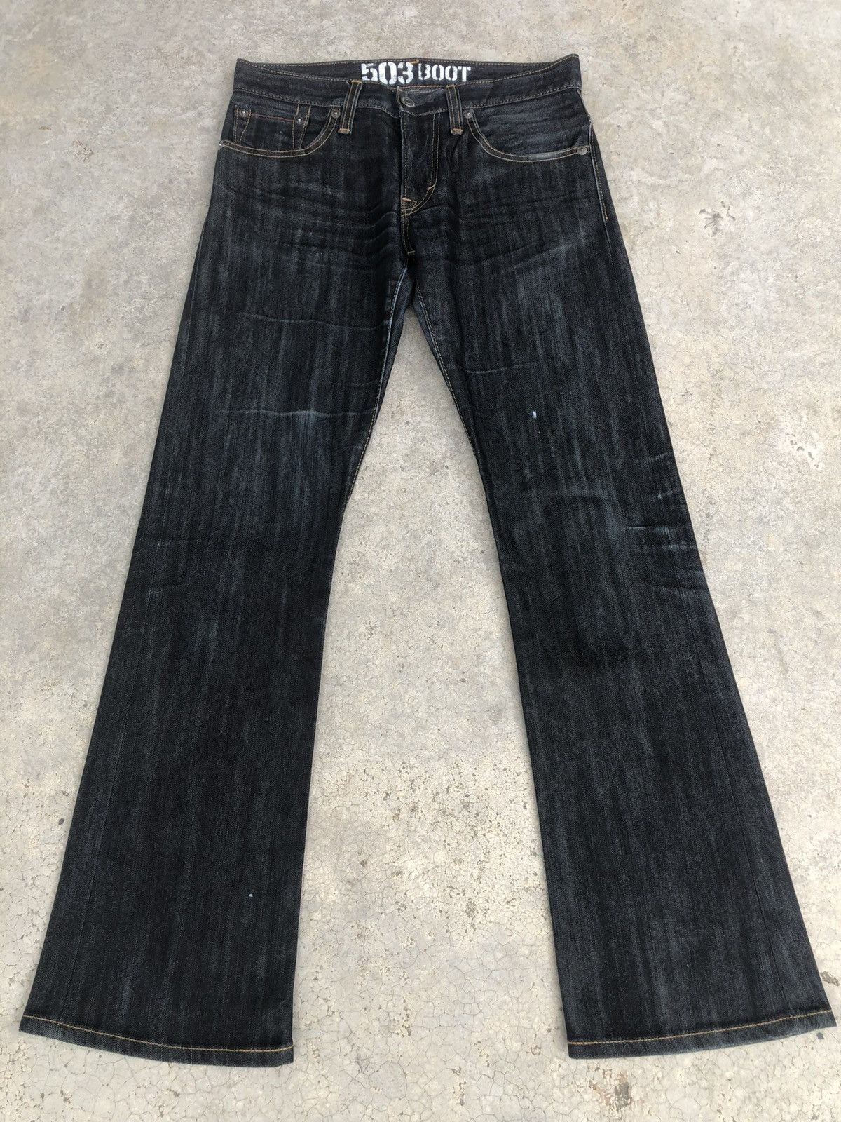 If Six Was Nine Japanese Edwin Flared Jeans Bootcut Jeans Size US 31 - 1 Thumbnail