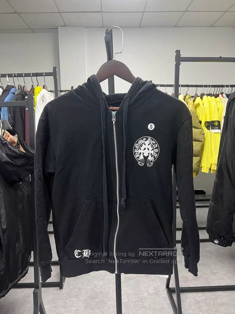 Chrome Hearts CHROME HEARTS Size S Horseshoe cross zipper hoodie Size US S / EU 44-46 / 1 - 2 Thumbnail