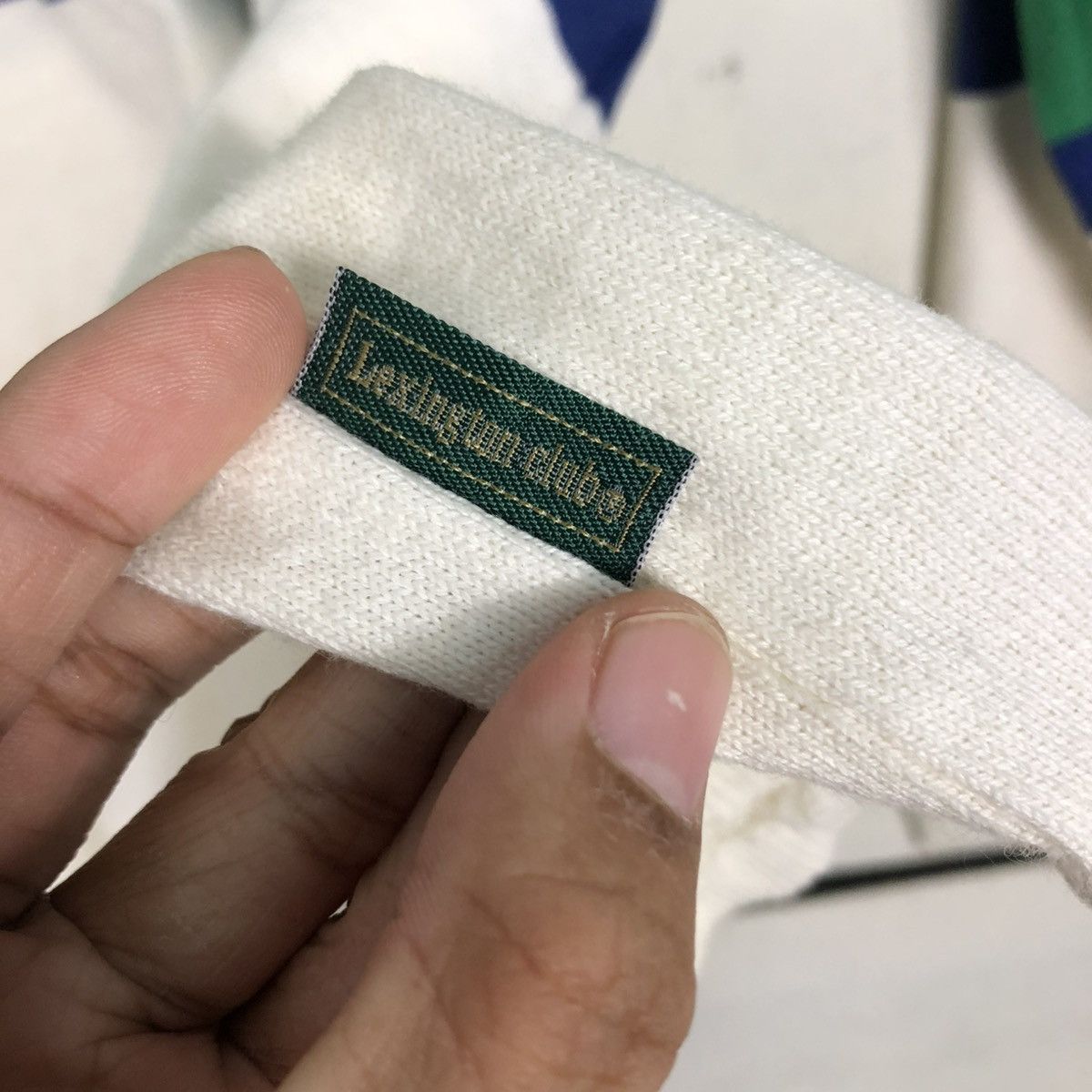 Vintage 🔥VINTAGE SWEATSHIRT STRIPED LEXINGTON CLUB ISSEY MIYAKE Size US M / EU 48-50 / 2 - 14 Thumbnail