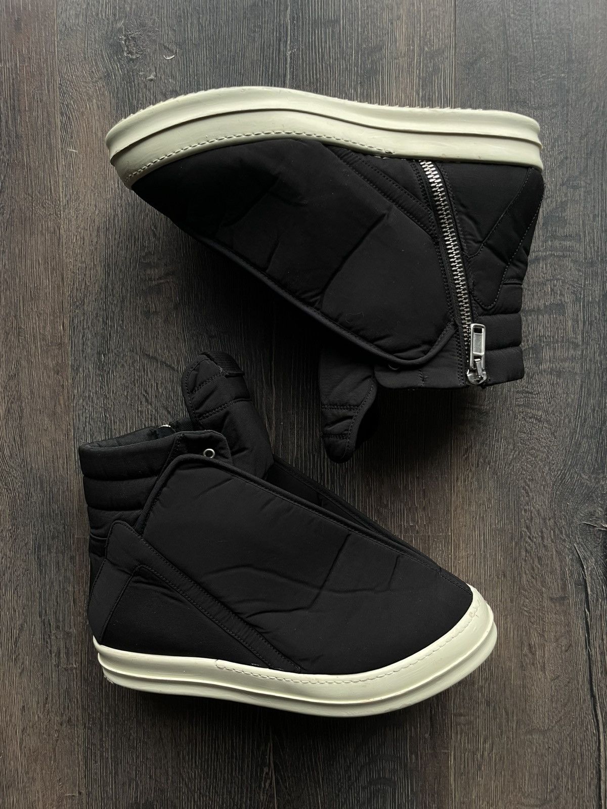 Rick Owens Rick Owens DRKSHDW Hoof Dunk Geobasket Size US 13 / EU 46 - 16 Thumbnail