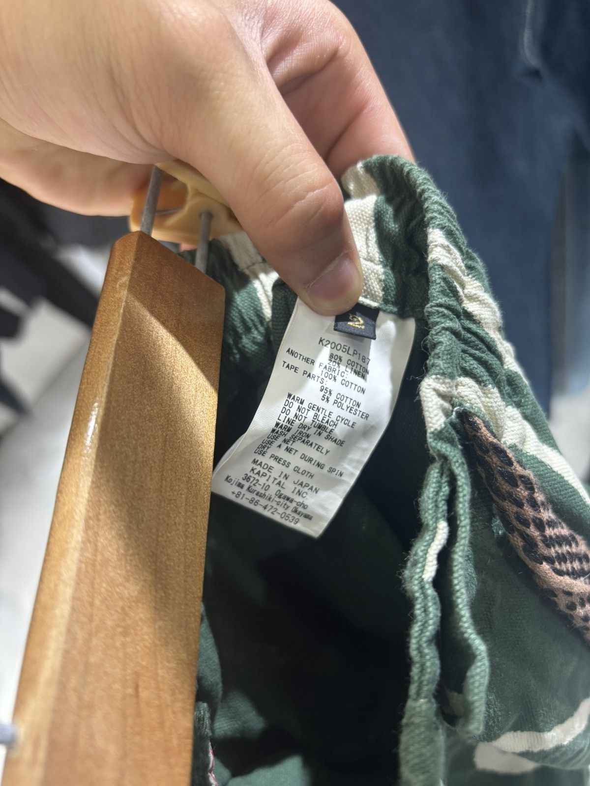 Kapital Kapital cactus canvas/Hemp easy pant Size US 32 / EU 48 - 11 Thumbnail