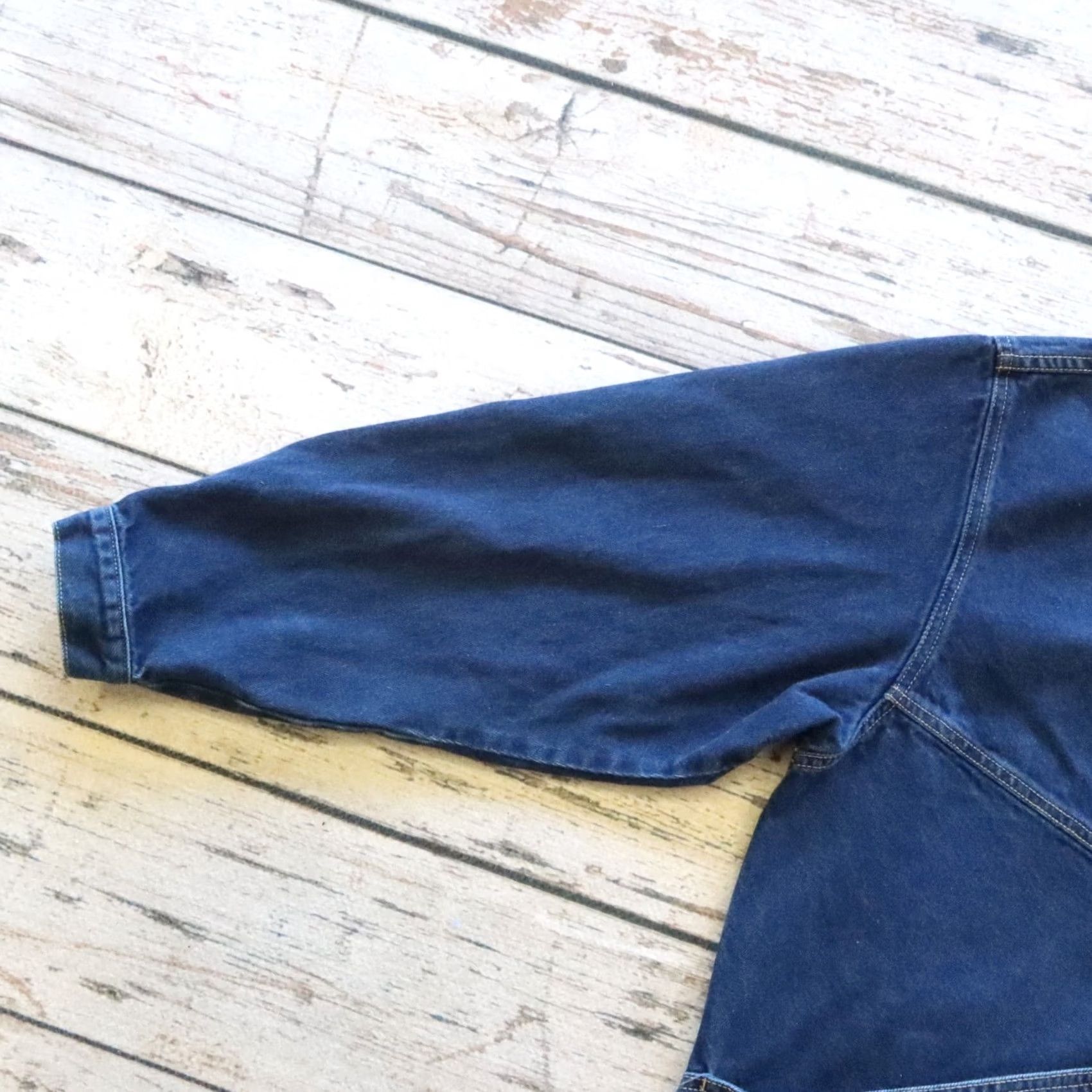 JNCO VINTAGE JNCO Denim Jacket Size XXL Blue Men Jacket 2XL Denim Parka 1990s Size US 39 - 4 Thumbnail