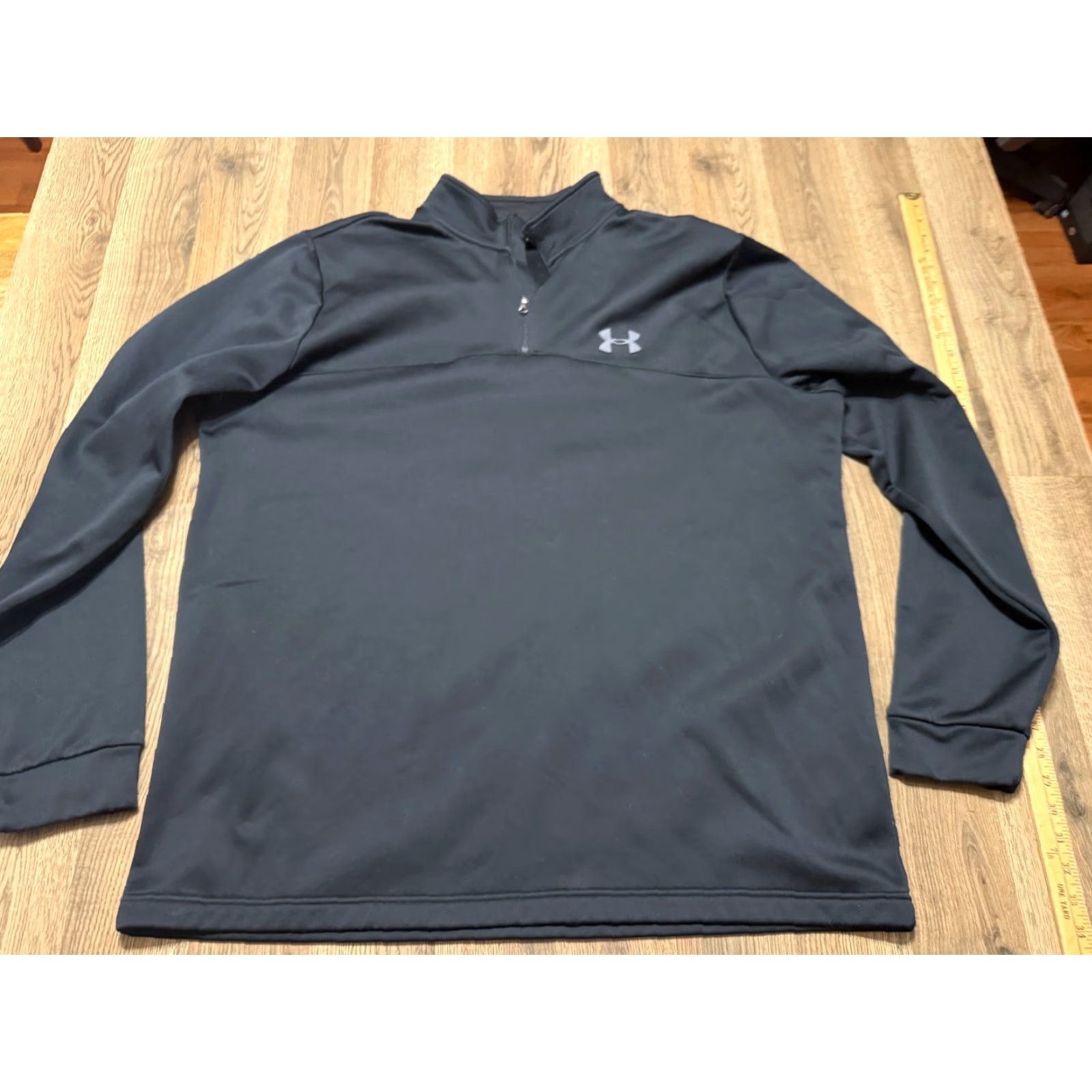 Under Armour Under Armour Sweatshirt Women 3XL Black 3/4 Sleeve Active Wear Pullover Sports Winter Fall Spring Summer Womens Size XXL / US 16-18 / IT 52-54 - 2 Thumbnail
