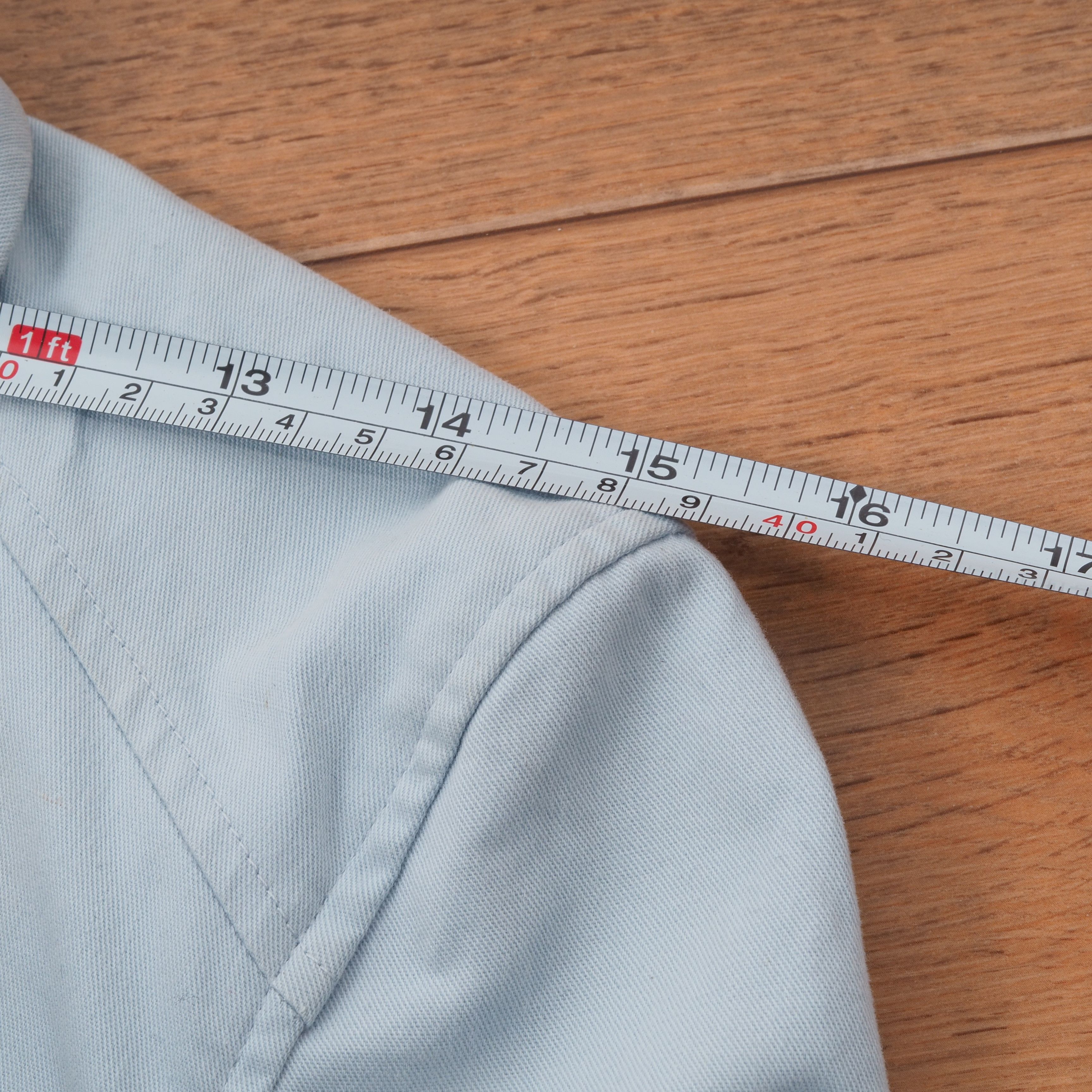 Designer × Other Alessandro Albanese Light Blue Cotton Zip Jacket Size M / US 6-8 / IT 42-44 - 10 Thumbnail
