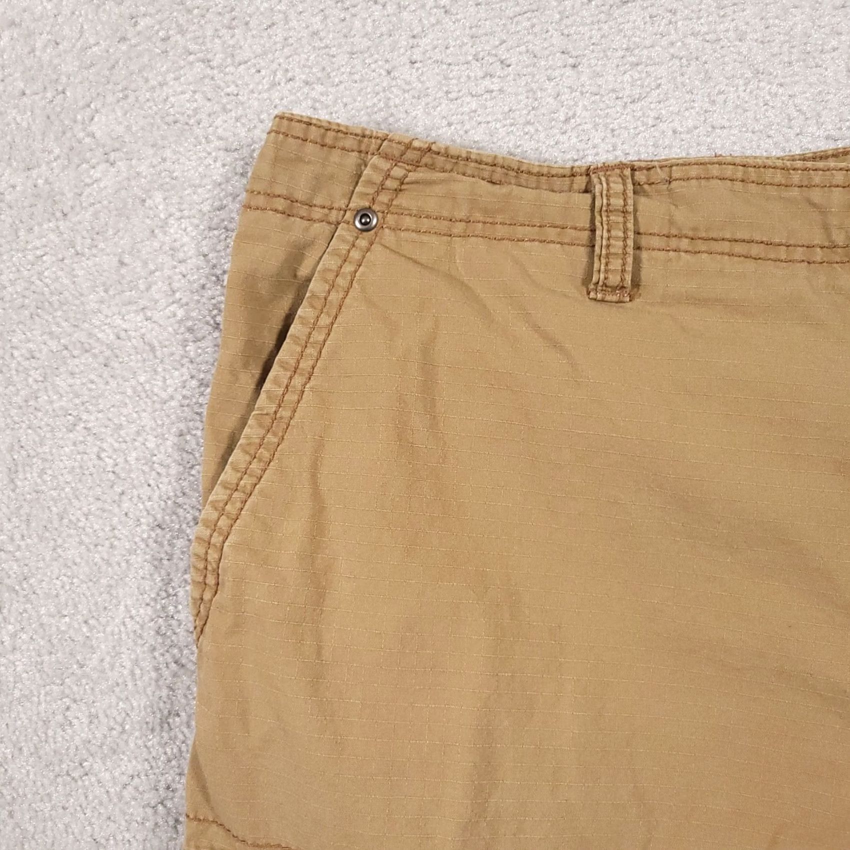 Ocean Pacific VINTAGE Ocean Pacific Shorts Mens 38 Brown Ripstop Cargo Khaki Grunge Outdoor Size US 38 / EU 54 - 3 Thumbnail