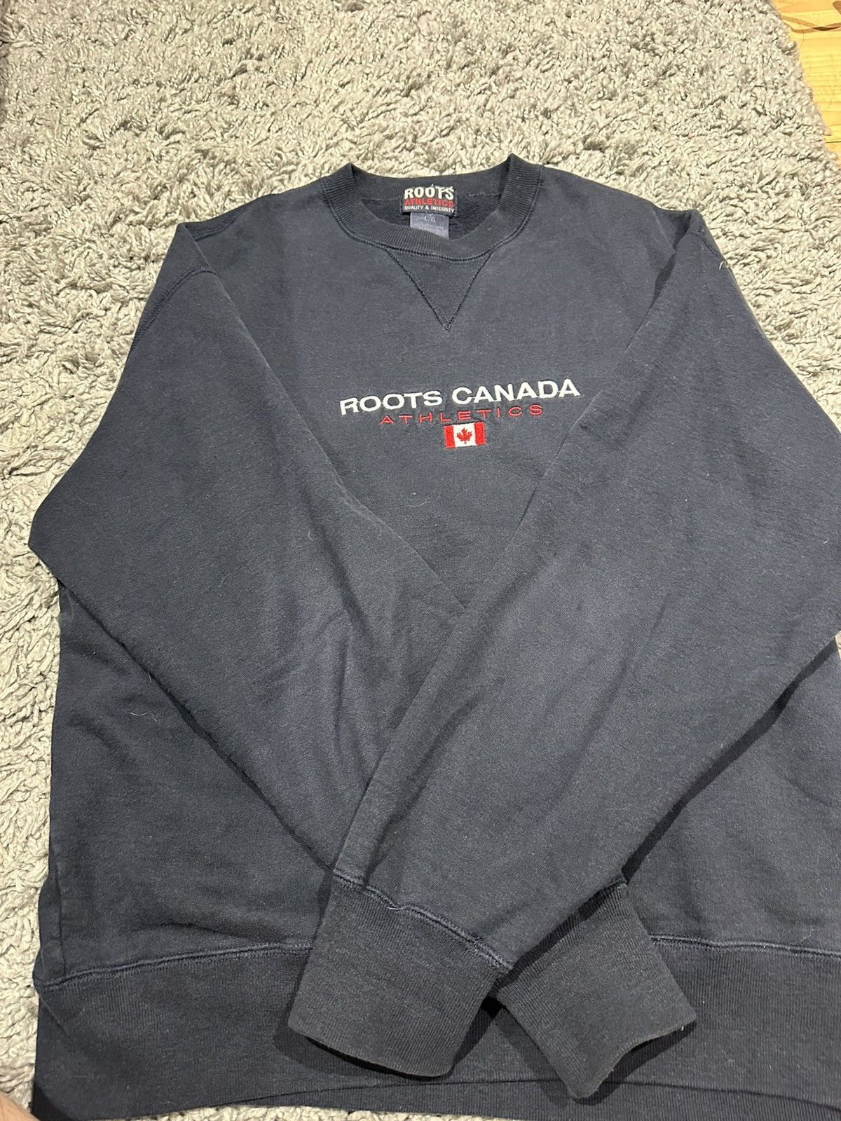 Roots × Vintage Vintage Roots Crewneck Sweater Size L Size US L / EU 52-54 / 3 - 1 Thumbnail