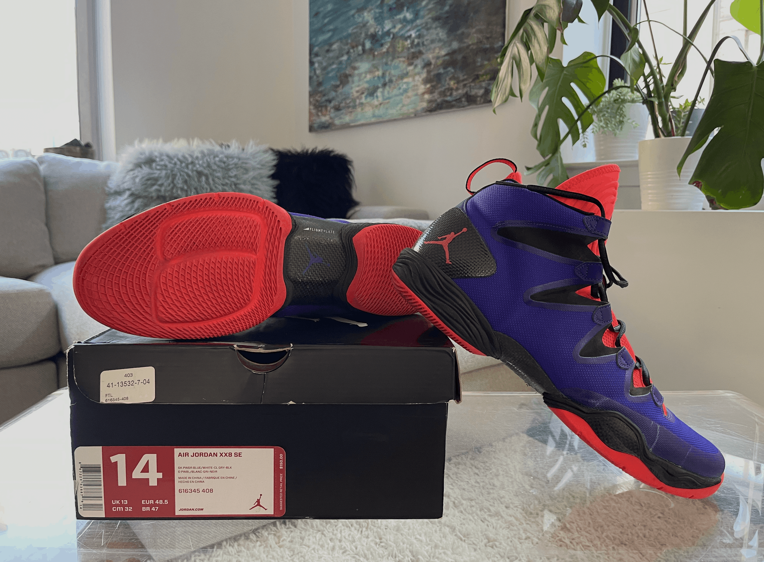Nike Air Jordan XX8 SE XXVII Raptors Size US 14 / EU 47 - 3 Thumbnail