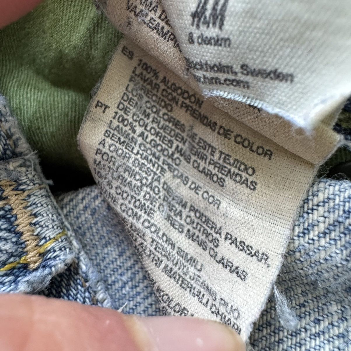 H&M Vintage H&M Original Distressed Jeans Size US 32 / EU 48 - 7 Thumbnail