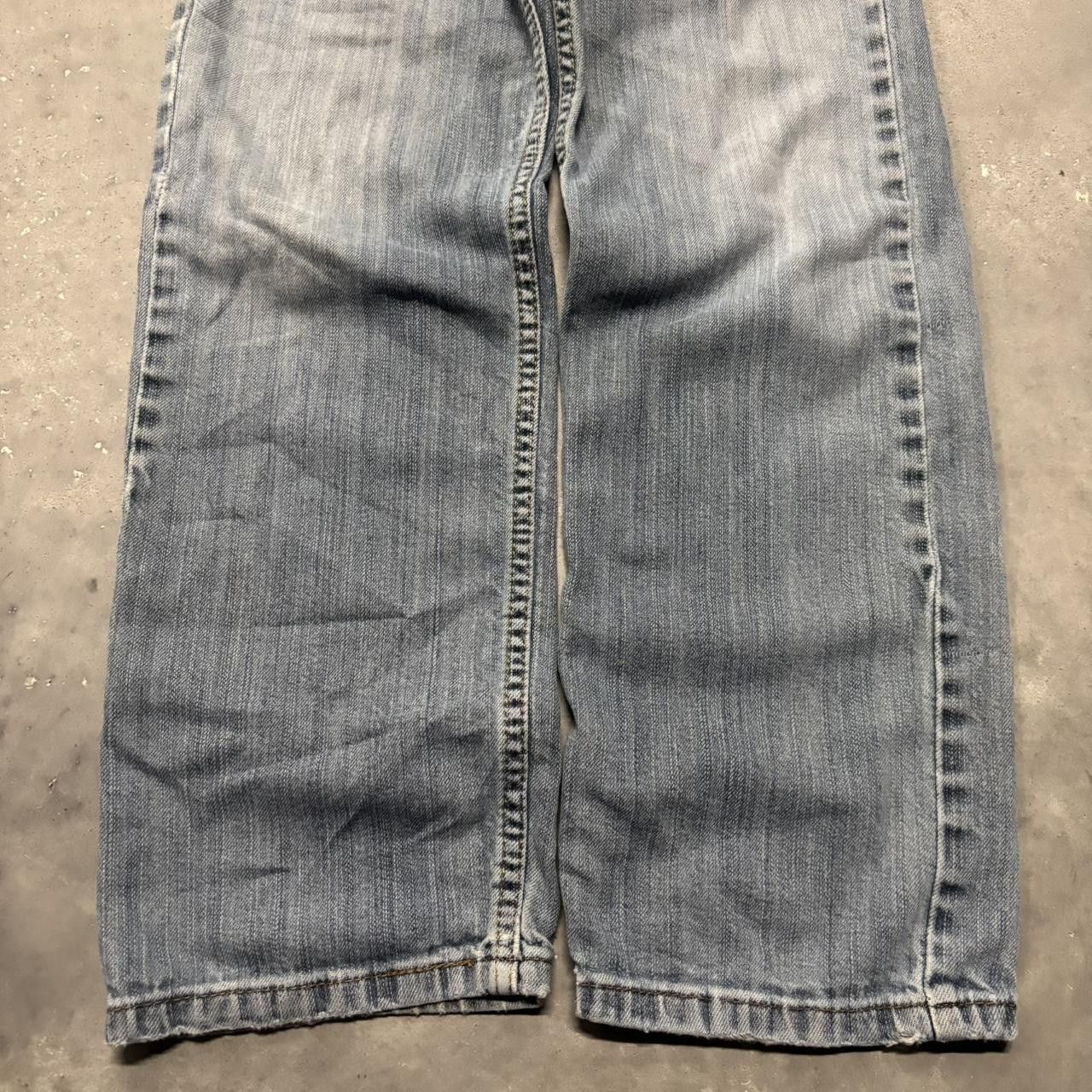 Levi's × Vintage Crazy Vintage Y2K/2000s Grunge Faded Wash Levis Denim Jeans! Size US 28 / EU 44 - 6 Thumbnail