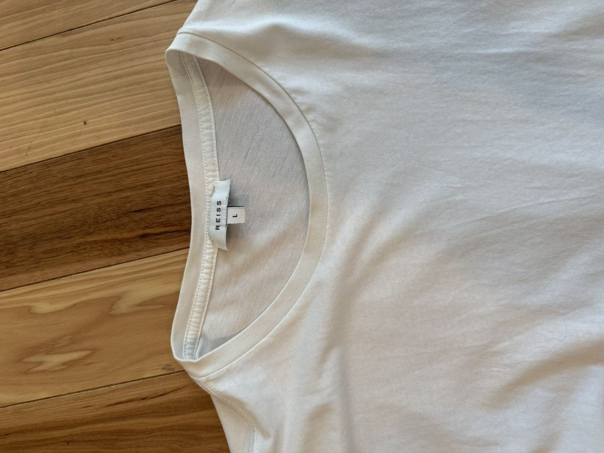 Reiss Reiss White Tee Size US L / EU 52-54 / 3 - 3 Thumbnail