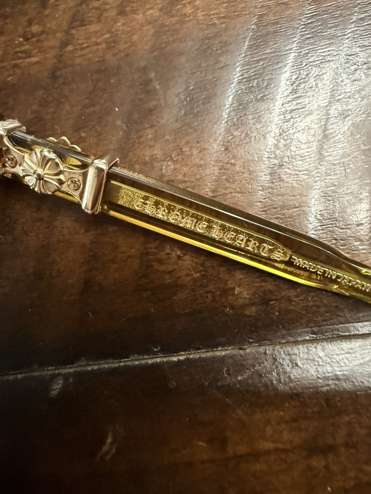 Chrome Hearts Chrome Hearts ‘Cox Ucker” Gold Frames Size ONE SIZE - 9 Thumbnail