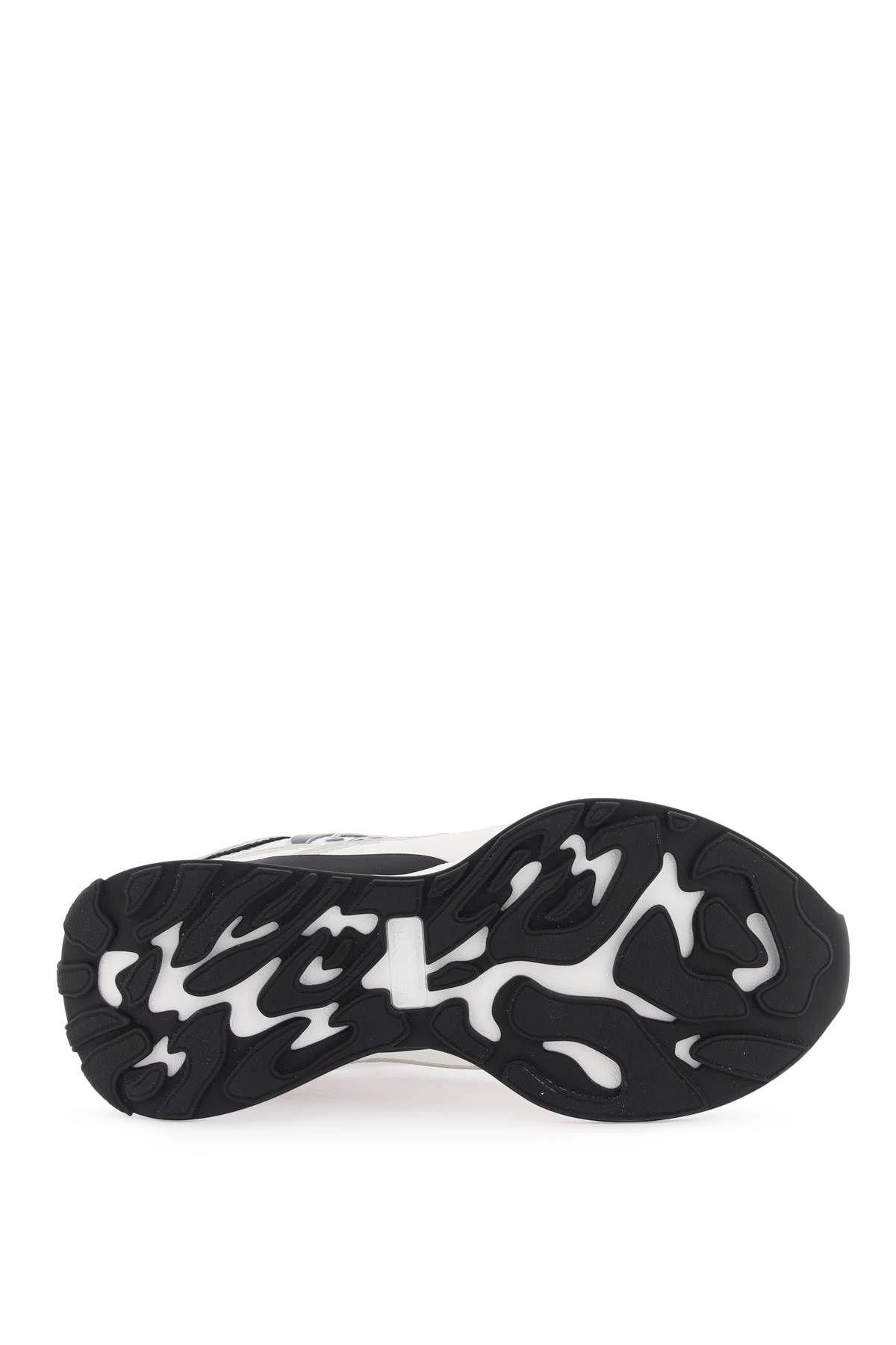 Alexander McQueen o1w1db10725 Sprint Runner in White/Black Size US 12 / EU 45 - 5 Thumbnail