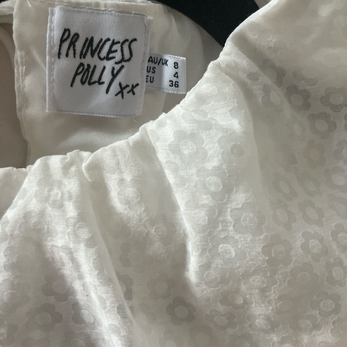 PRINCESS POLLY Princess Polly Marano mini dress White Size S / US 4 / IT 40 - 5 Thumbnail