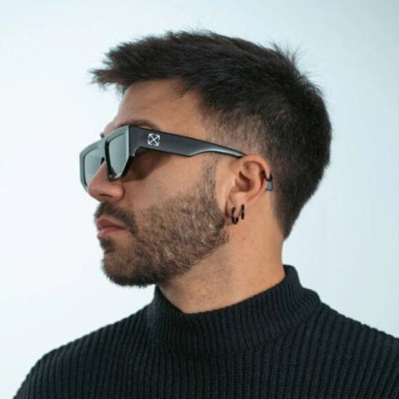 Off-White Off-White OERI13F VANCOUVER 0107 Sunglasses White Geometric Size ONE SIZE - 6 Thumbnail