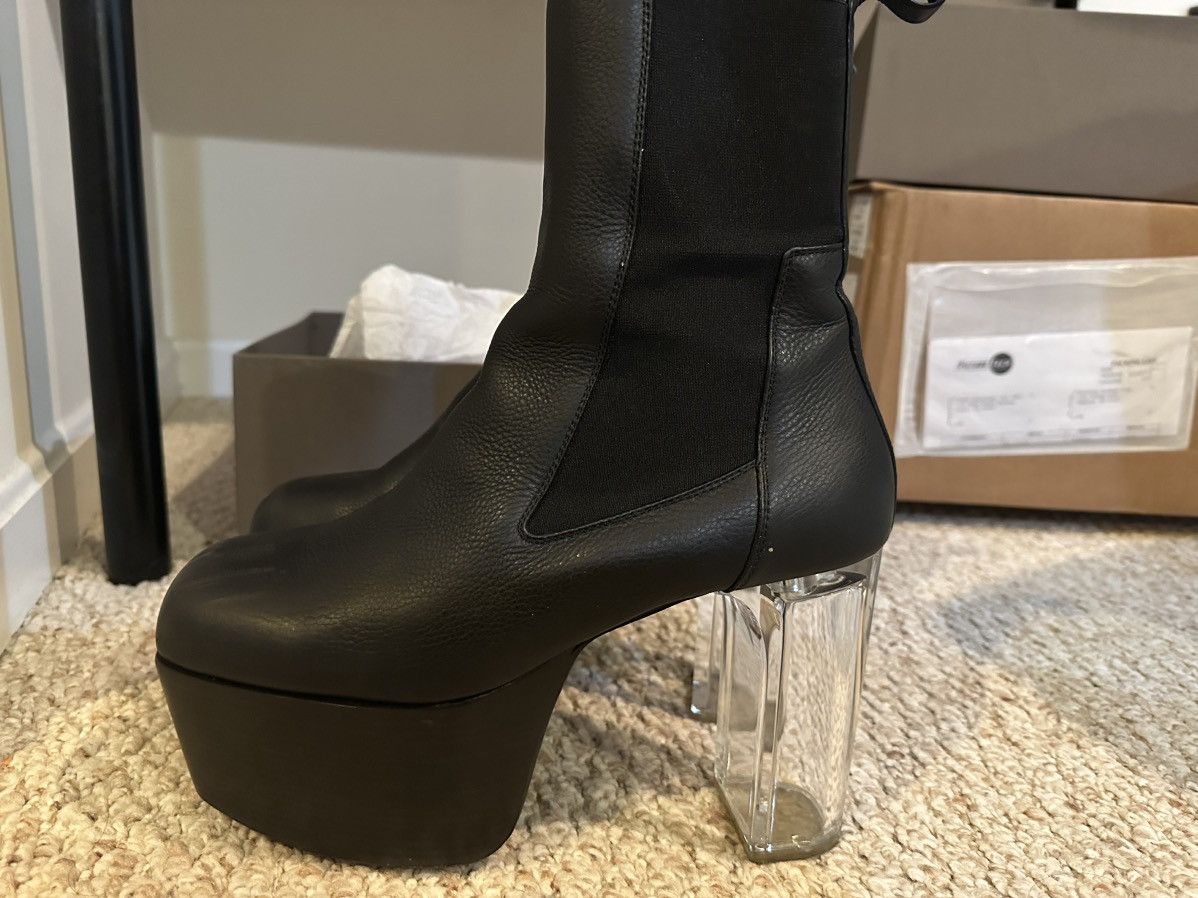 Rick Owens Kiss Boots Heels Size US 10 / EU 43 - 2 Thumbnail