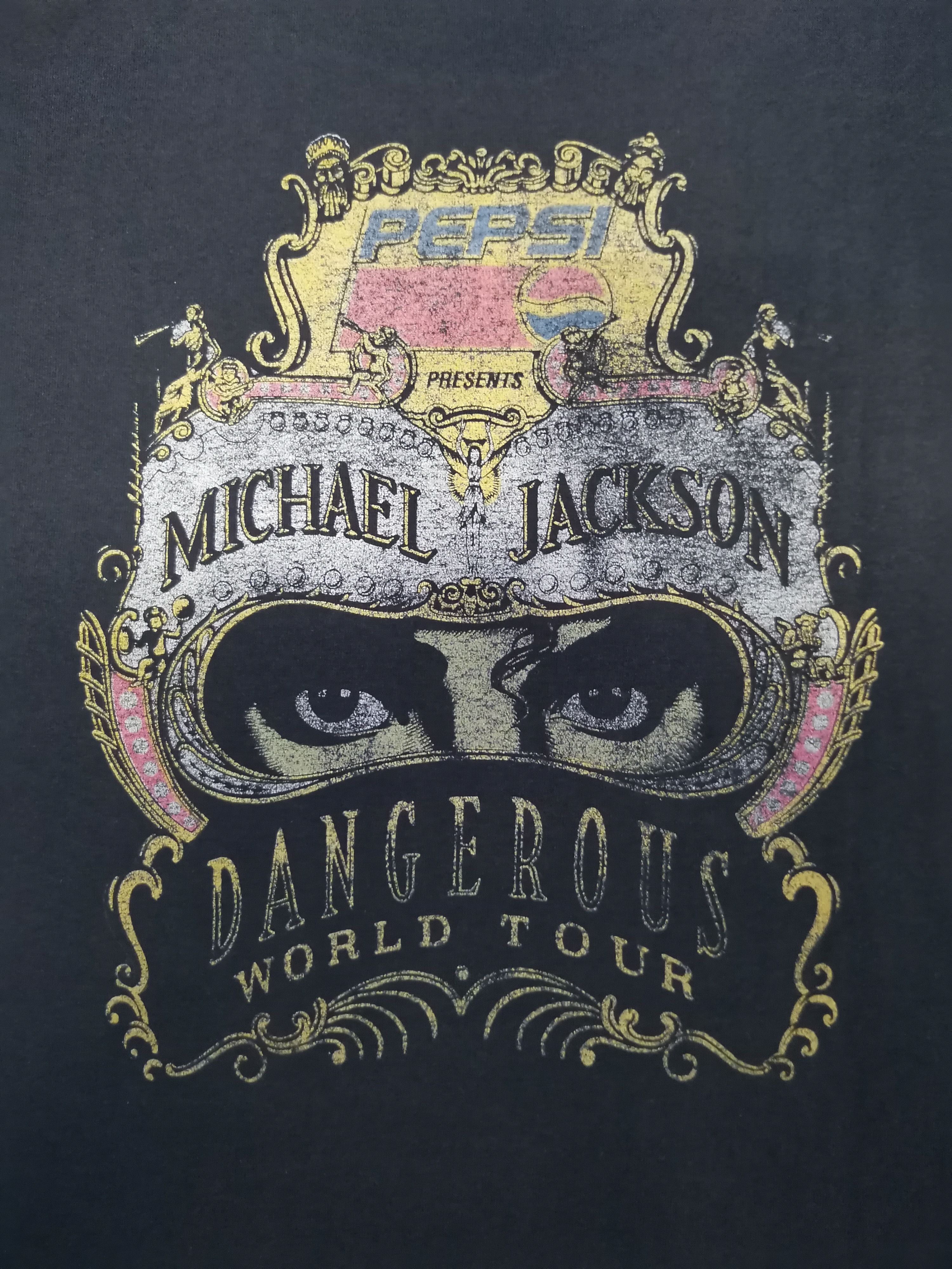 Band Tees × Michael Jackson × Vintage Vintage 90s Micheal Jackson 