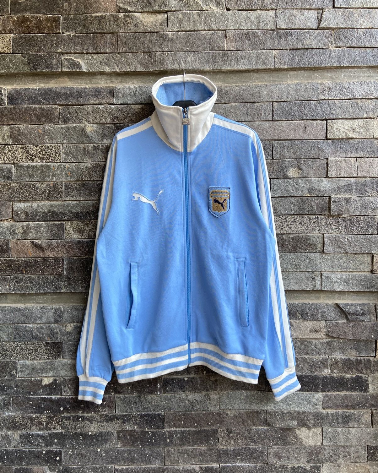 Puma Vintage PUMA Special Edition Uruguay Track Jacket Size US XL / EU 56 / 4 - 2 Thumbnail