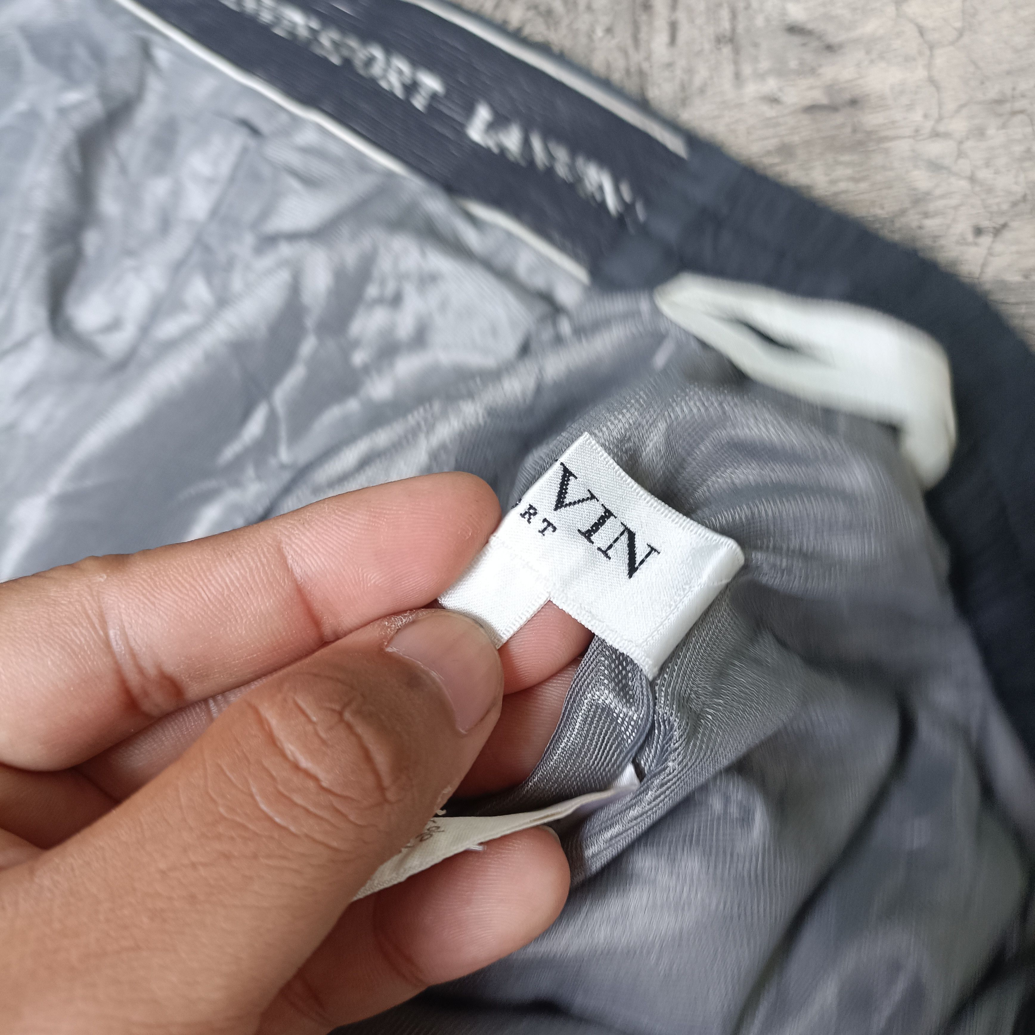 Lanvin Vintage Lanvin Sport AW Nylon Pants With Rib Size 27" / US 4 / IT 40 - 14 Thumbnail