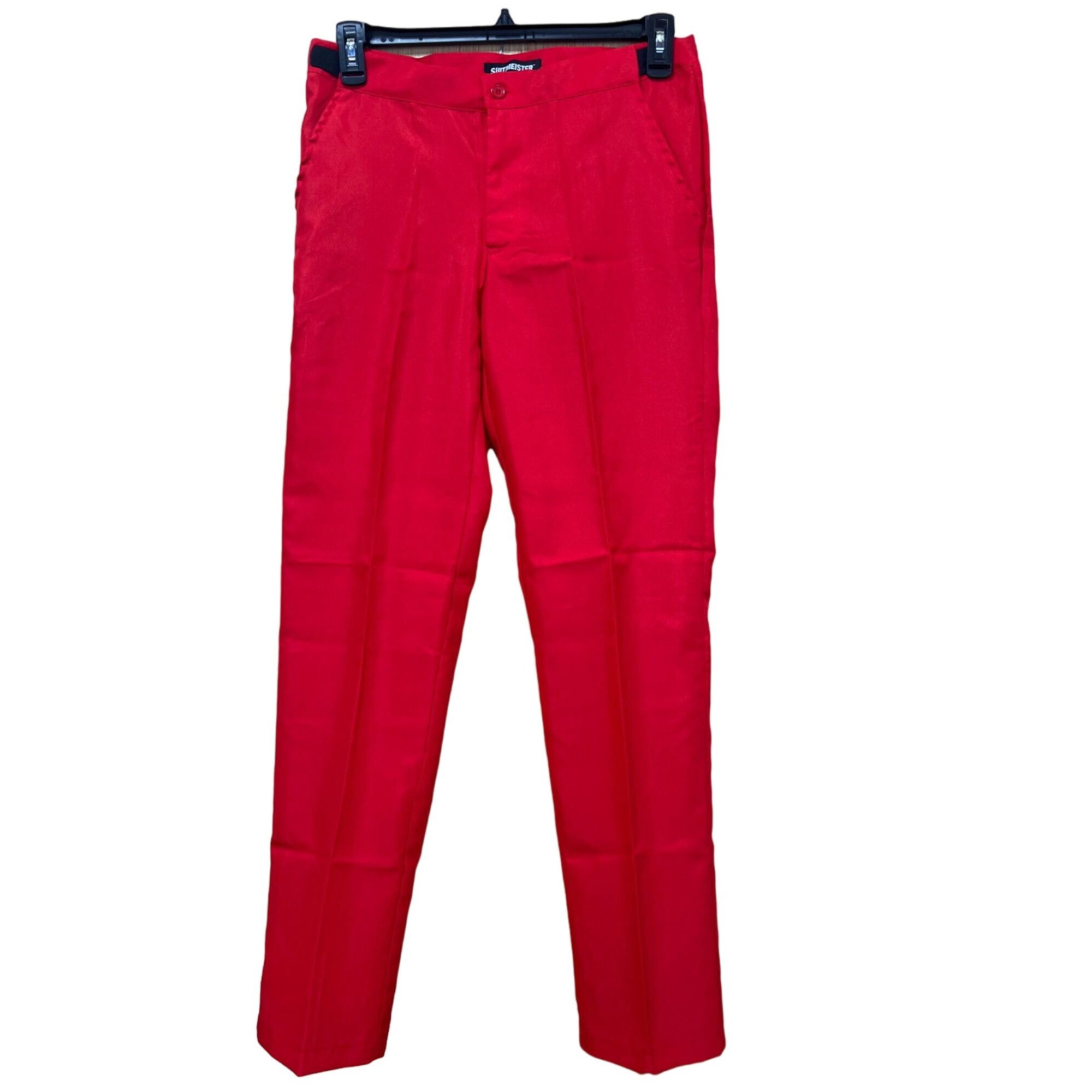 Other Suitmeister - Men's Costume Pants - Slim Fit Suit - Red - Si Size US 34 / EU 50 - 2 Thumbnail
