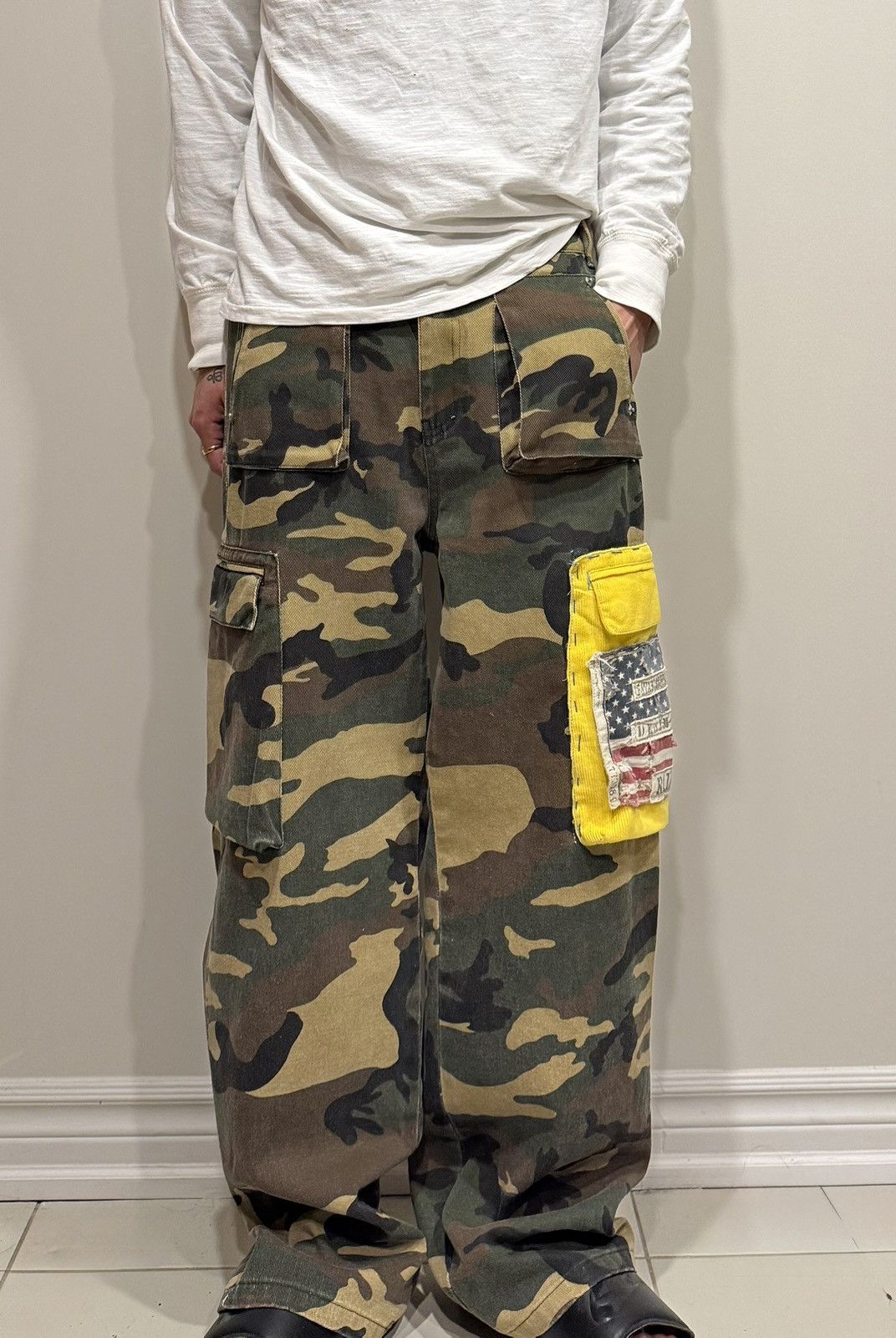 Other CUSTOM BAGGY CAMO CARGOS | Grailed