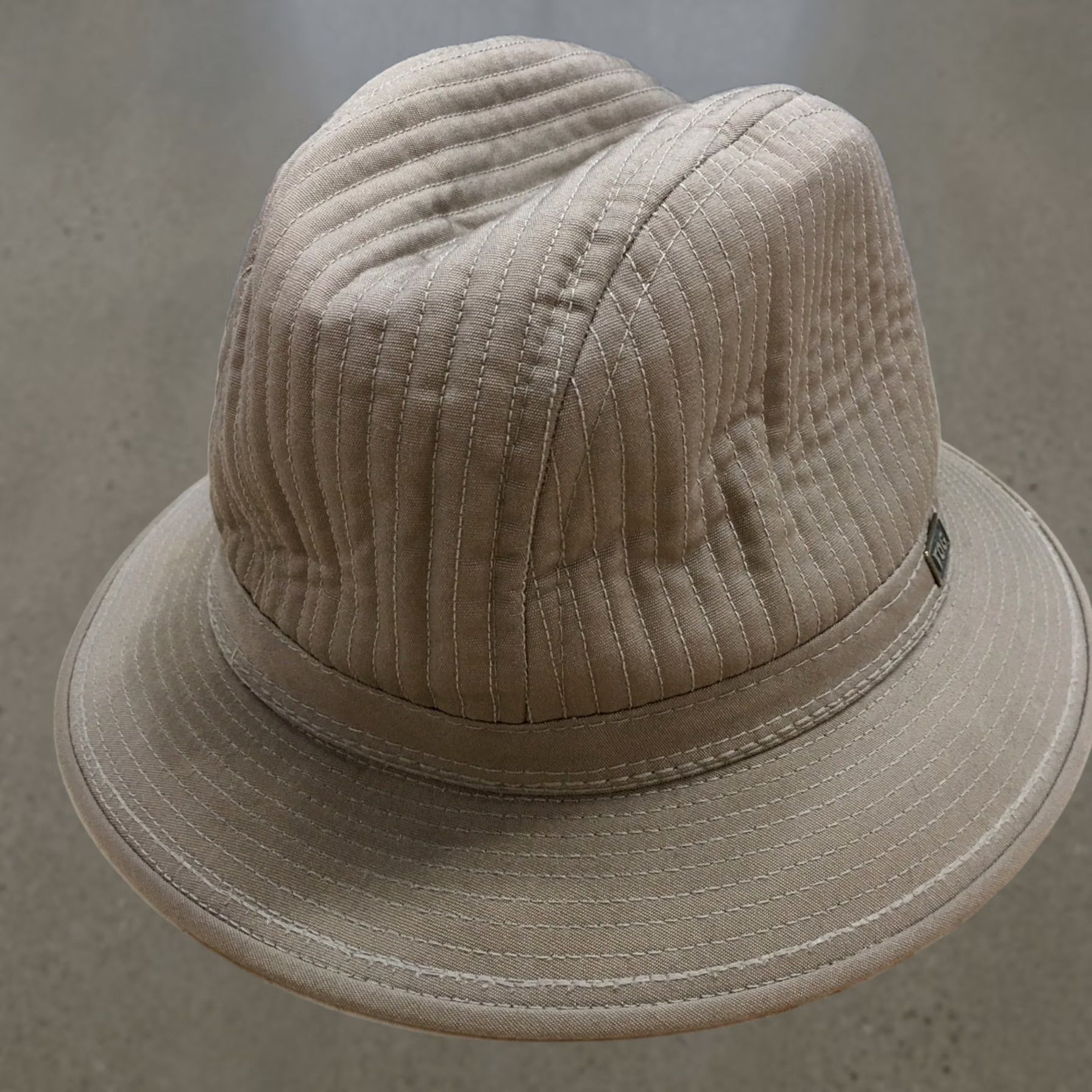 London Fog VINTAGE London Fog Fedora Hat Unisex Brown Medium Rain Size ONE SIZE - 1 Thumbnail