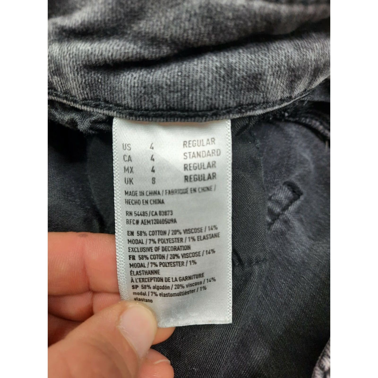 American Eagle Outfitters VINTAGE? No. Size 27" / US 4 / IT 40 - 4 Thumbnail