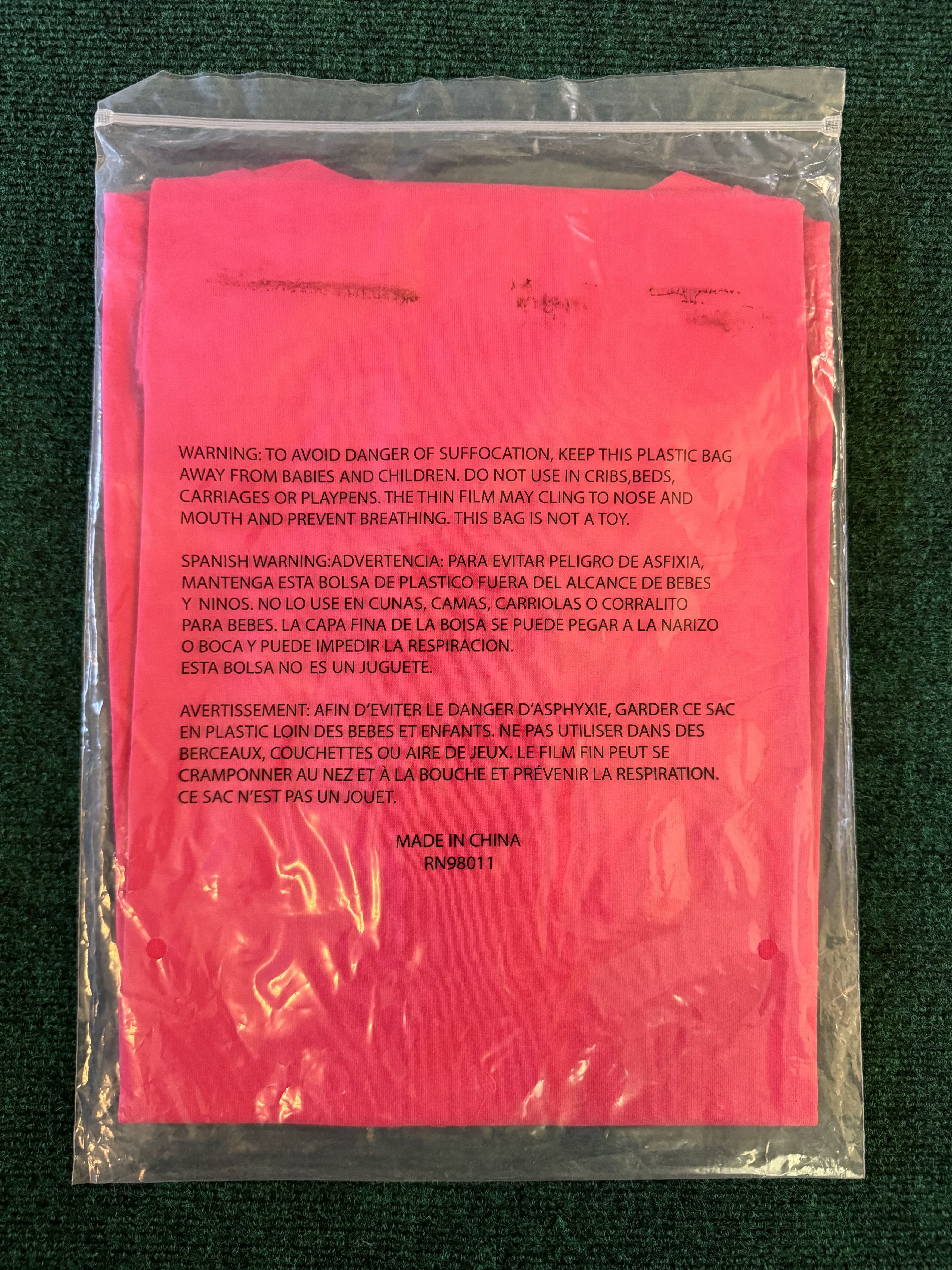 Icecream Ice Cream Grosso SS Knit “Raspberry” Size US XL / EU 56 / 4 - 6 Thumbnail