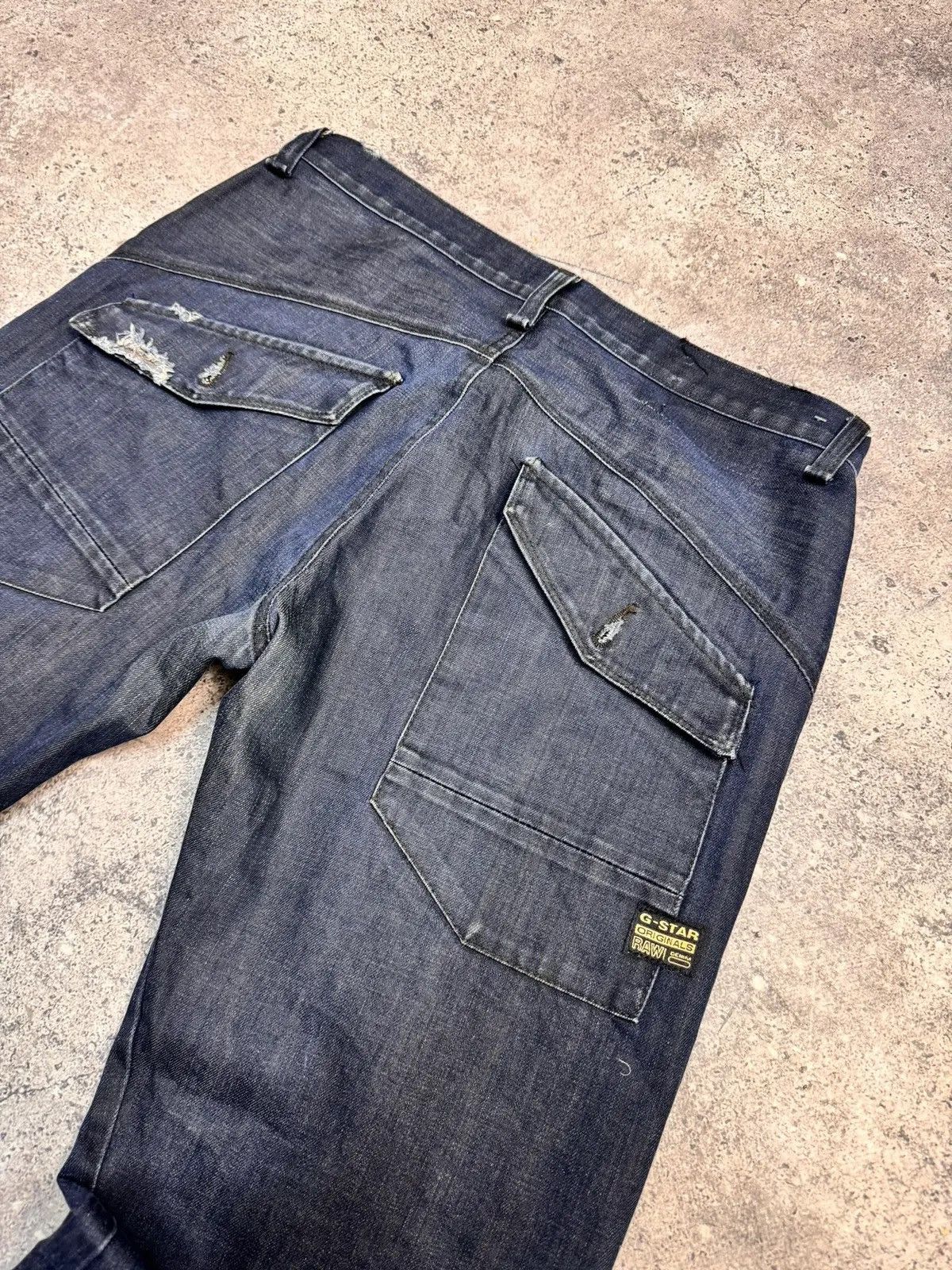 Vintage Vintage Junya Watanabe Style G Star raw Bondage Cargo Pans Size US 34 / EU 50 - 13 Thumbnail