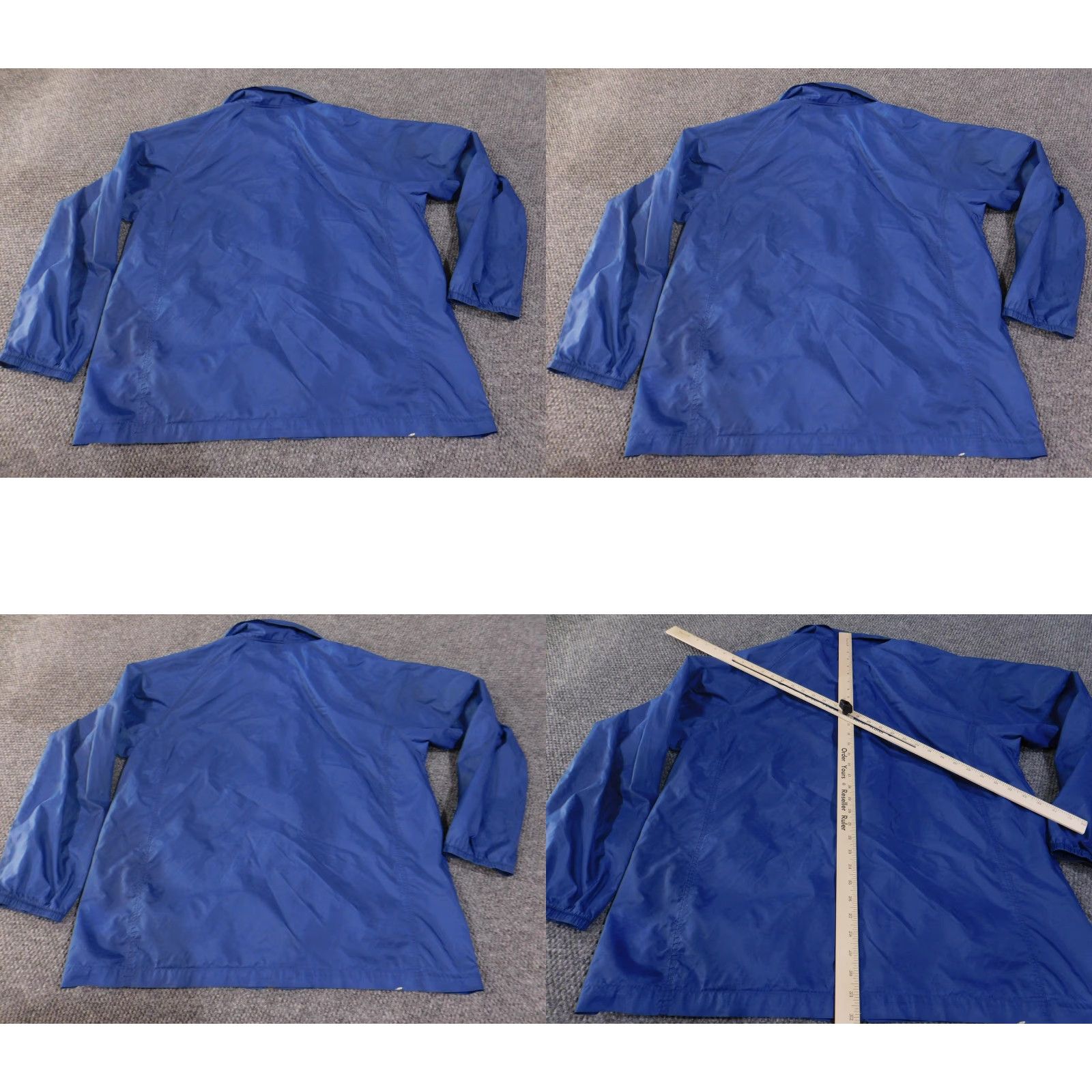 Nike Nike Jacket Mens Large Blue Black Windbreaker Full Zip Swoosh Logo Vintage 90s Size US L / EU 52-54 / 3 - 9 Thumbnail