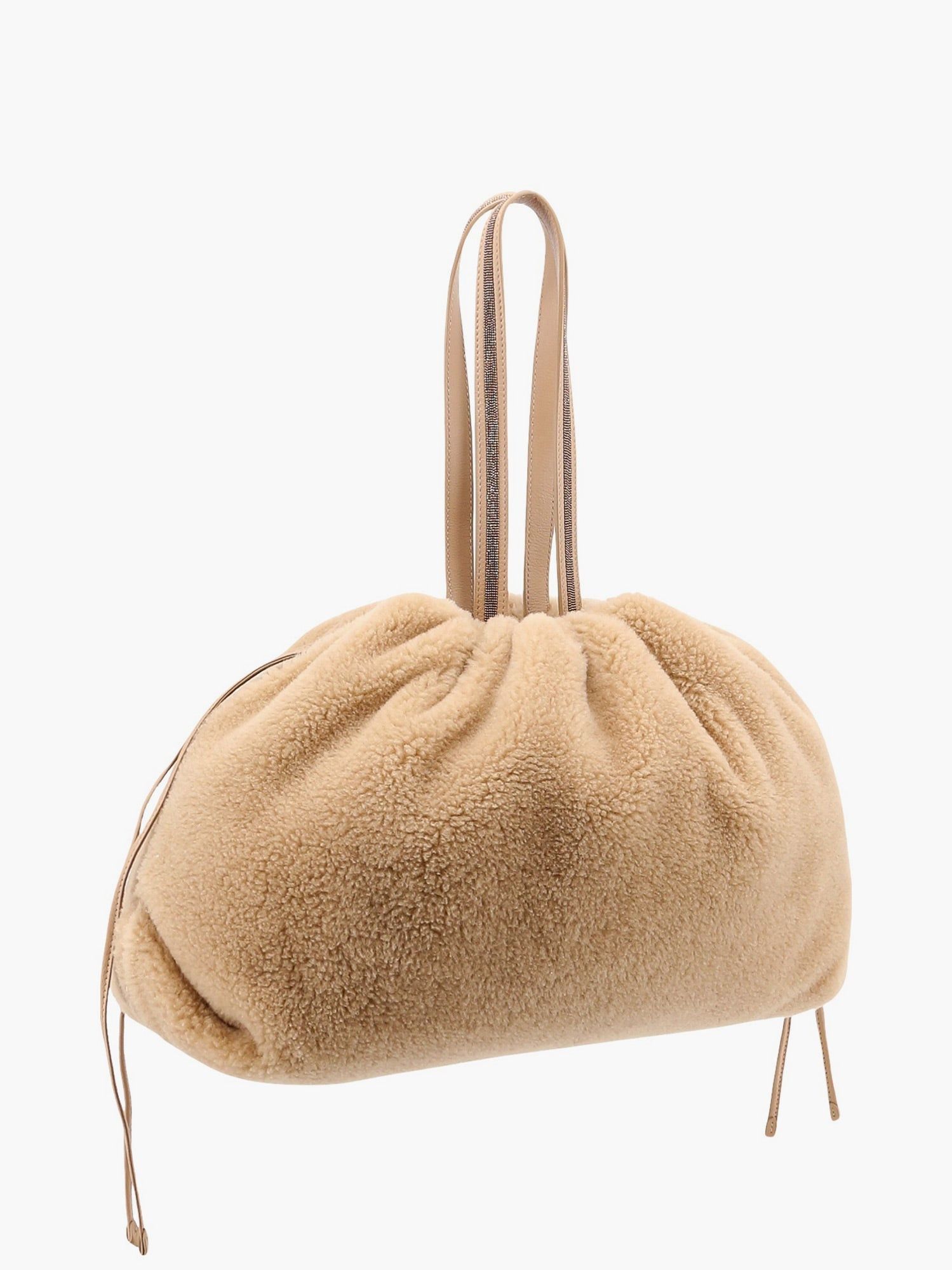 Brunello Cucinelli o1y0725 Size : OS / Handbag in Beige Size ONE SIZE - 3 Thumbnail