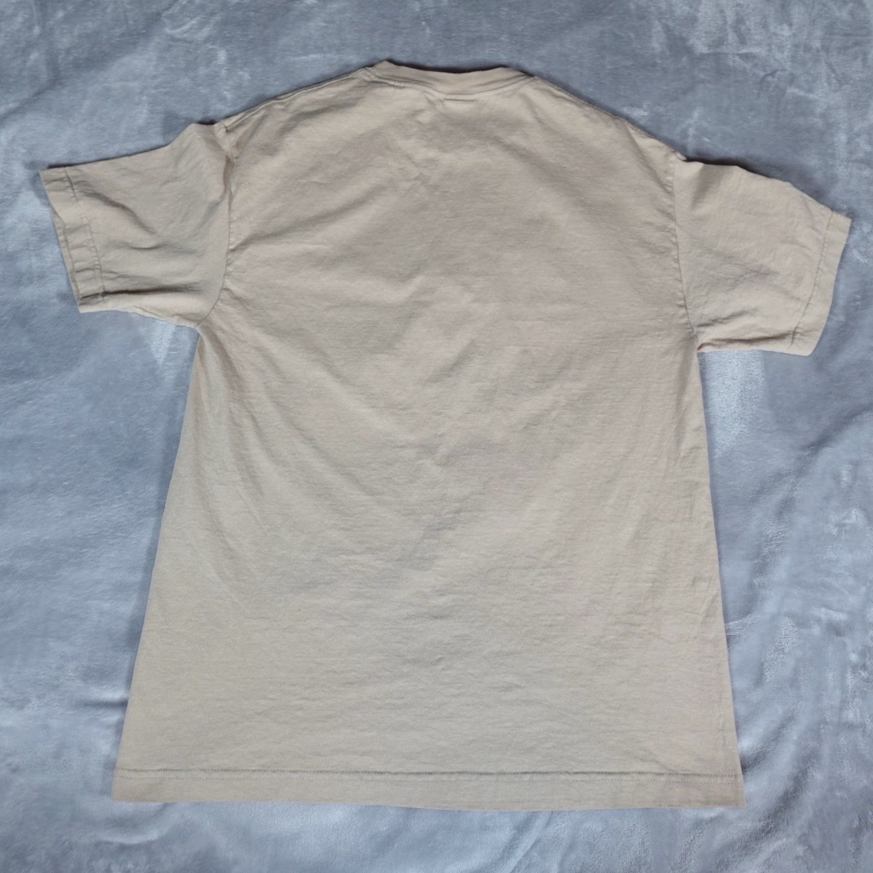 Vintage VINTAGE Funny Graphic Print T Shirt Mens Large Brown Slim Fit Y2K Mens Size US L / EU 52-54 / 3 - 5 Thumbnail