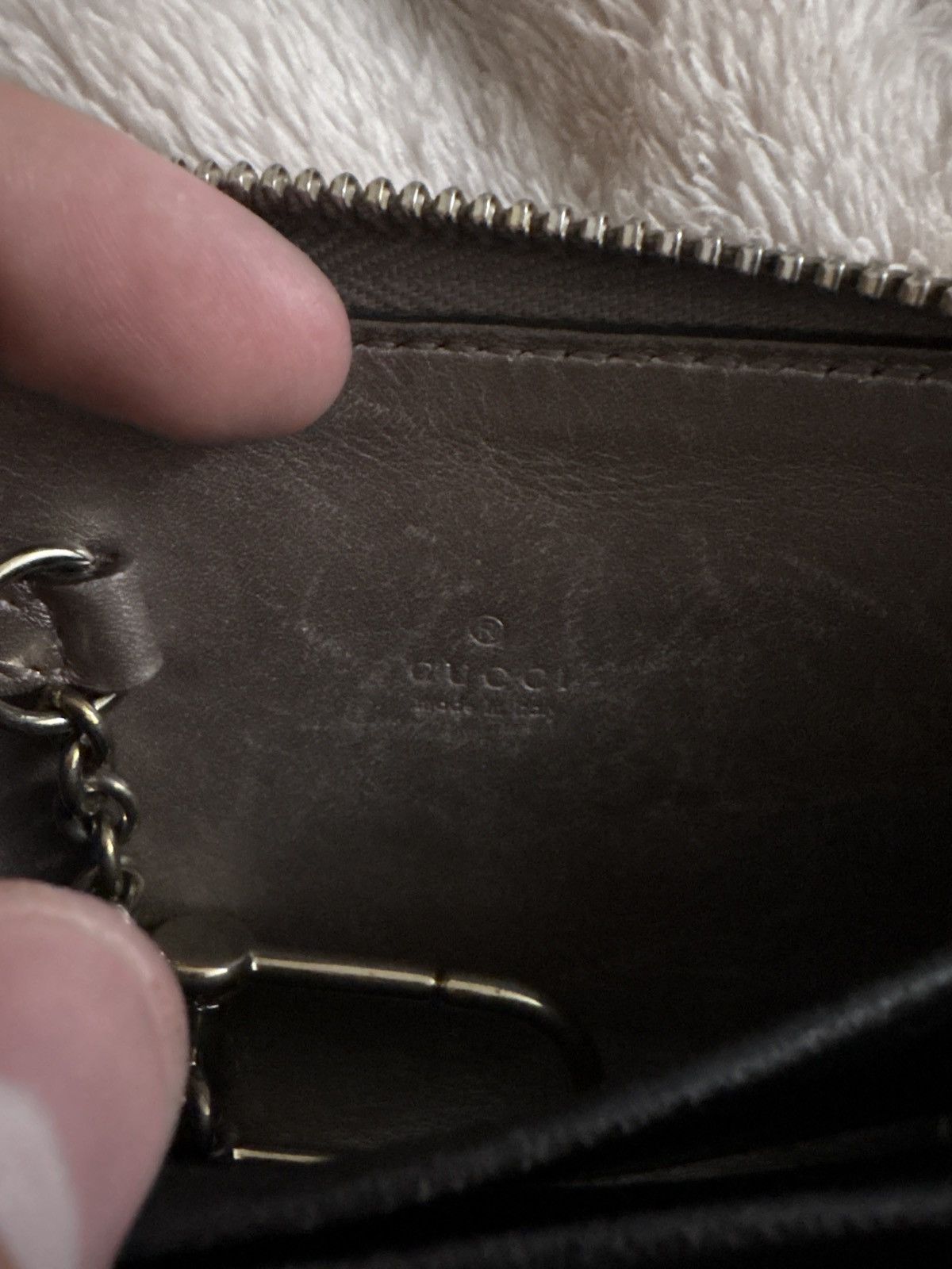 Gucci Gucci micro gg patent leather wallet Size ONE SIZE - 6 Thumbnail
