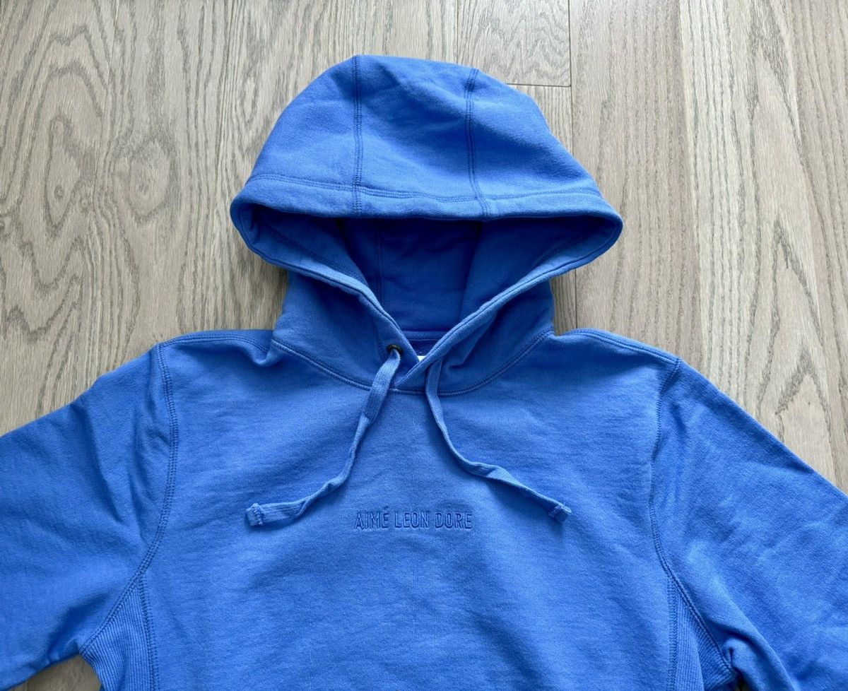 Aime Leon Dore Aimé Leon Dore Tonal Logo Hoodie Amparo Blue Size US M / EU 48-50 / 2 - 2 Thumbnail