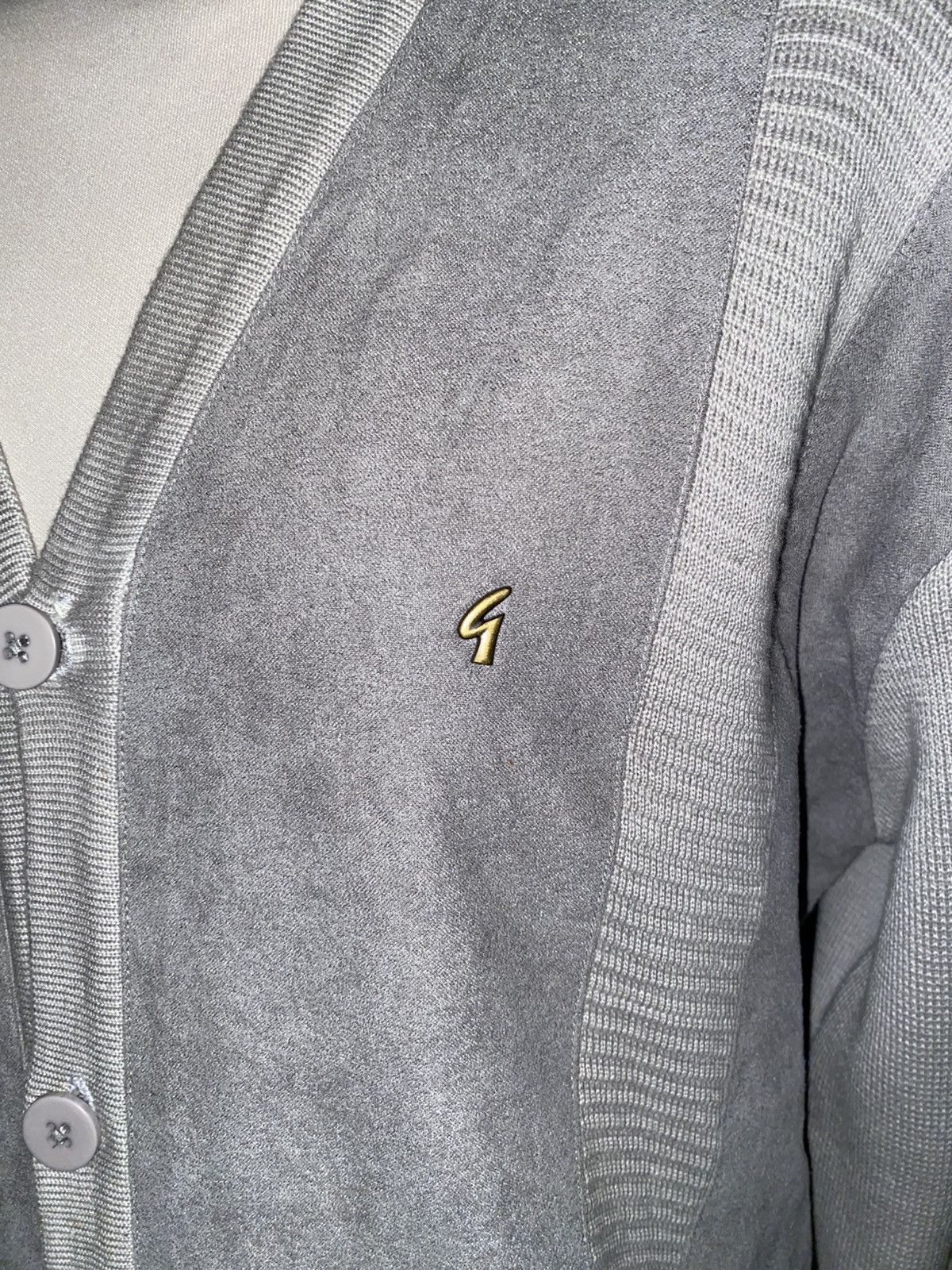 Gabicci Gabbici - Cardigan - Grey - Large - Very Good Condition Size US L / EU 52-54 / 3 - 3 Thumbnail