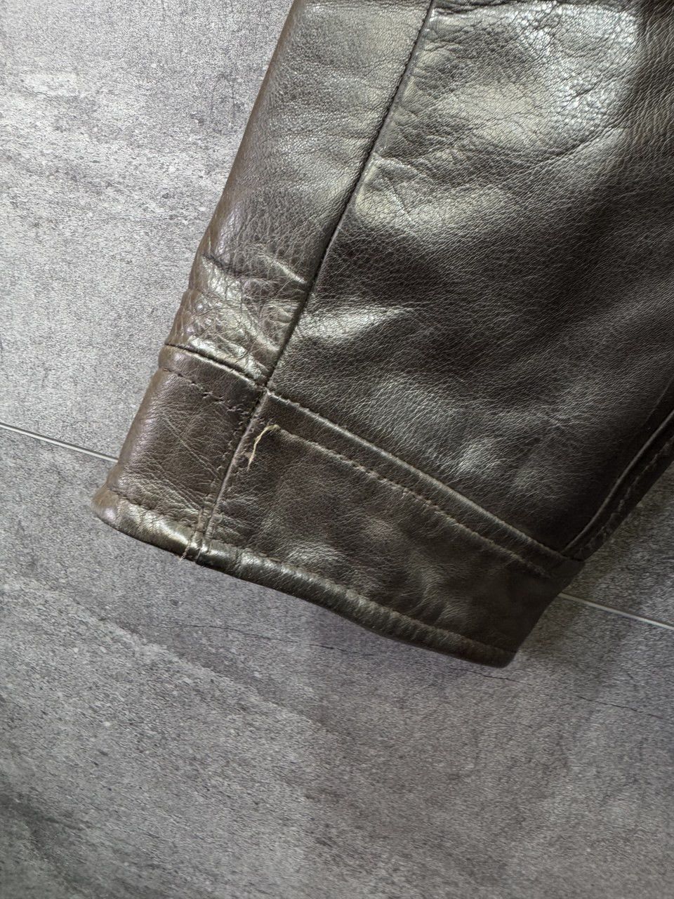 Moschino Moschino jeans leather men’s jacket Brown Biker Size US M / EU 48-50 / 2 - 10 Thumbnail